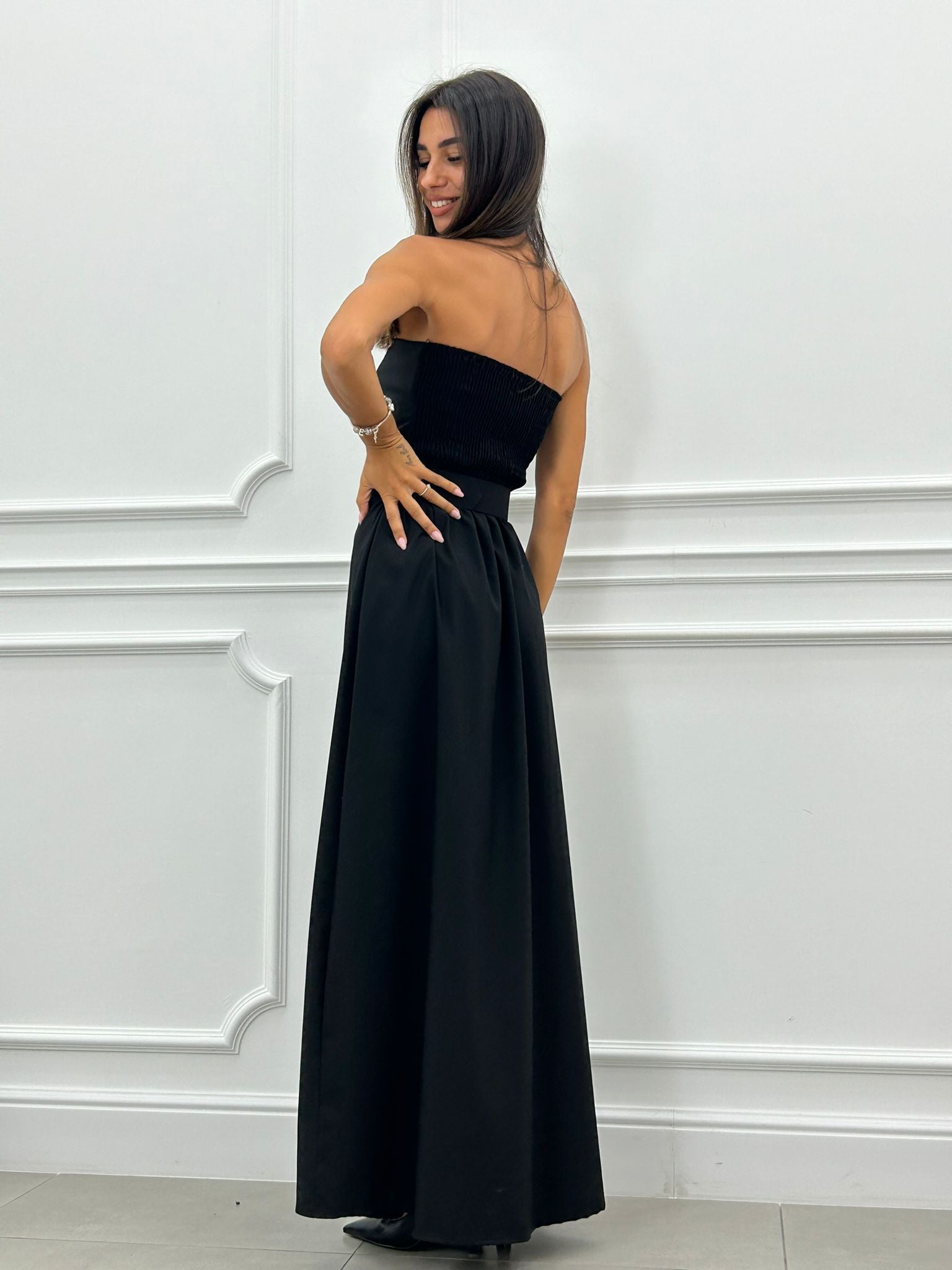 ABITO FASCIA CON ZIP E CINTURA AUTUMN COLLECTION