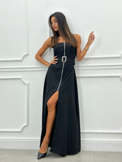 ABITO FASCIA CON ZIP E CINTURA AUTUMN COLLECTION