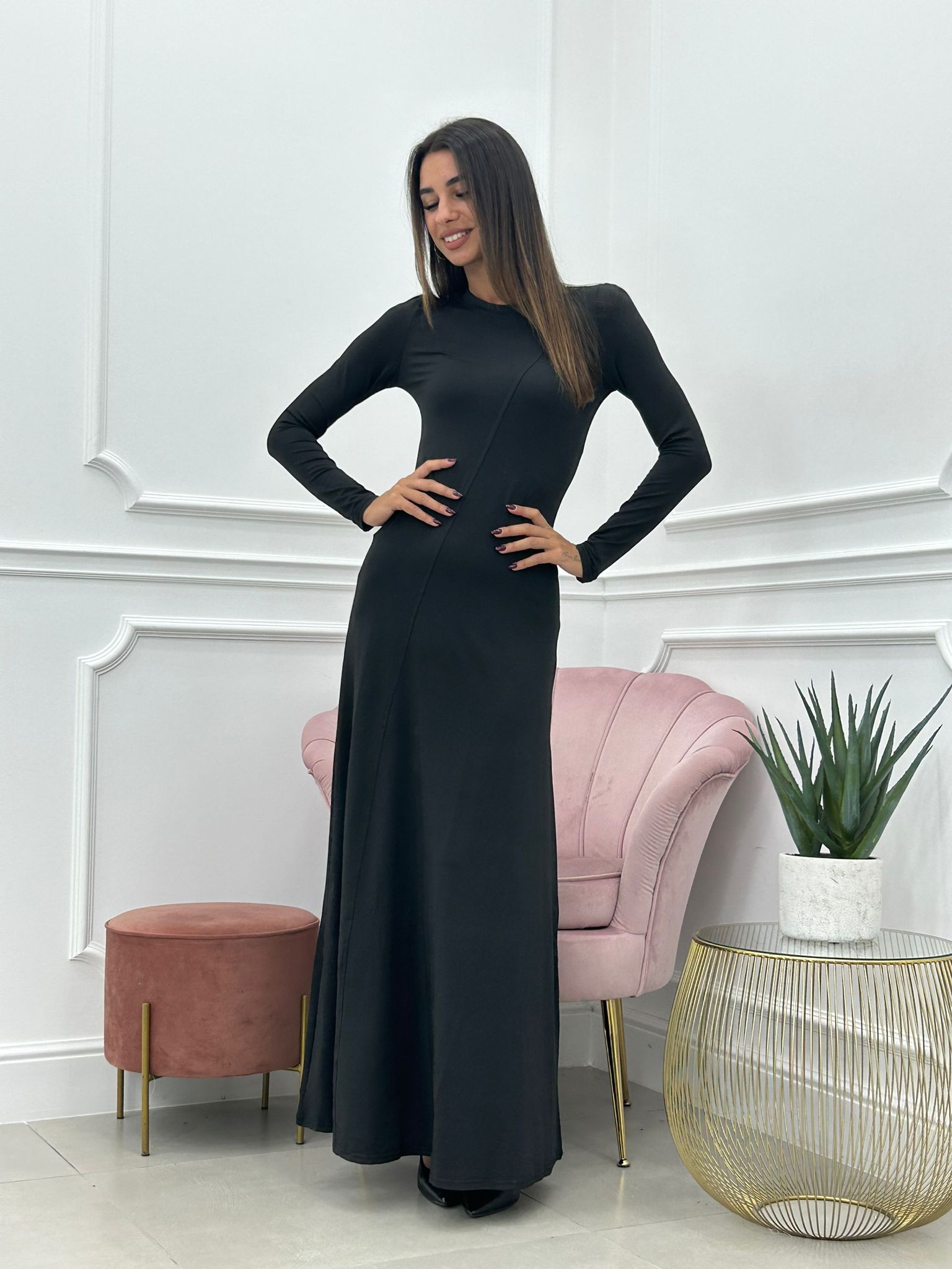 ABITO LUNGO MONOTINTA AUTUMN COLLECTION