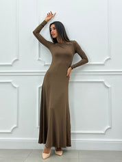 ABITO LUNGO MONOTINTA AUTUMN COLLECTION