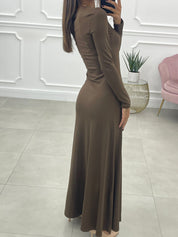 ABITO LUNGO MONOTINTA AUTUMN COLLECTION
