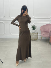 ABITO LUNGO MONOTINTA AUTUMN COLLECTION