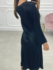 VESTITO RASO MONOTINTA AUTUMN COLLECTION