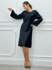 VESTITO RASO MONOTINTA AUTUMN COLLECTION