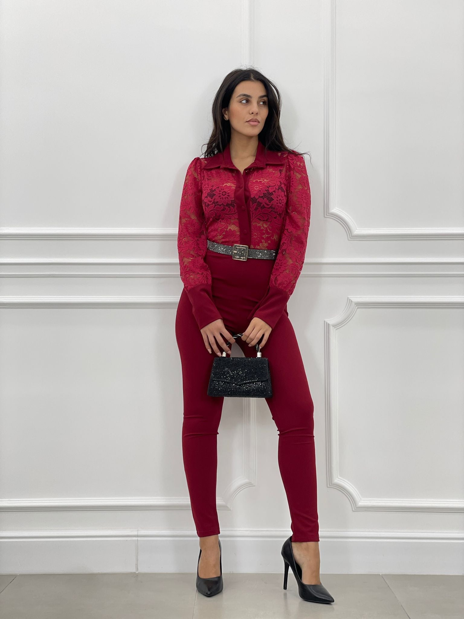 TUTA TESSUTO E MACRAME' AUTUMN COLLECTION