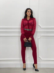 TUTA TESSUTO E MACRAME' AUTUMN COLLECTION