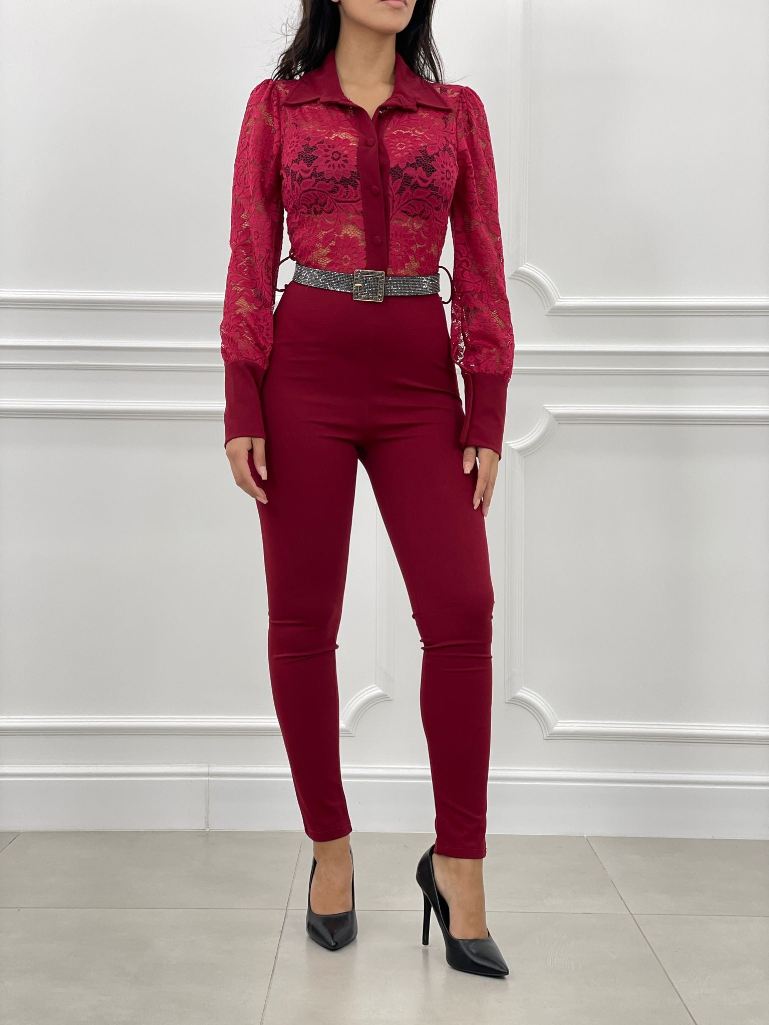 TUTA TESSUTO E MACRAME' AUTUMN COLLECTION