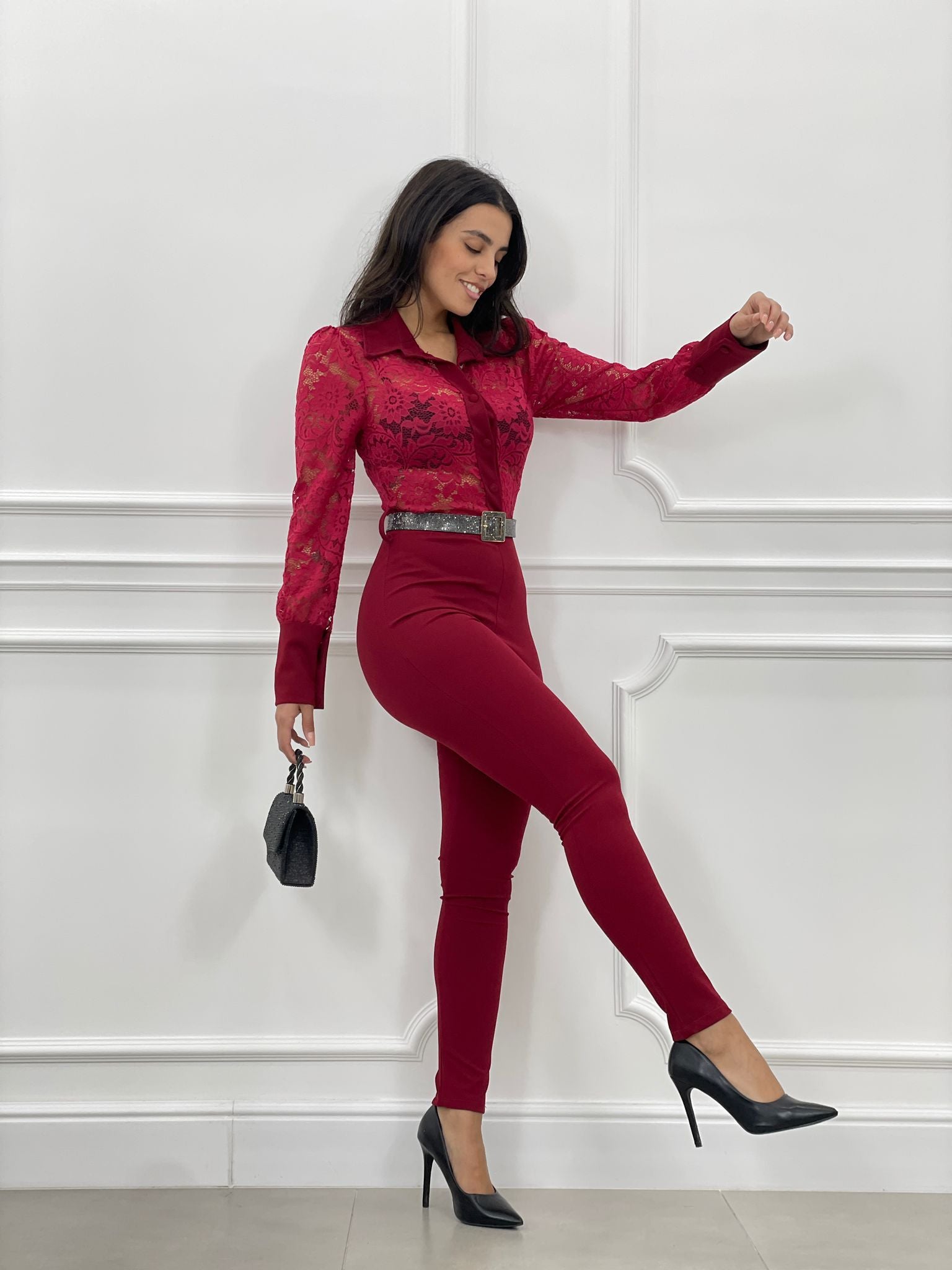 TUTA TESSUTO E MACRAME' AUTUMN COLLECTION