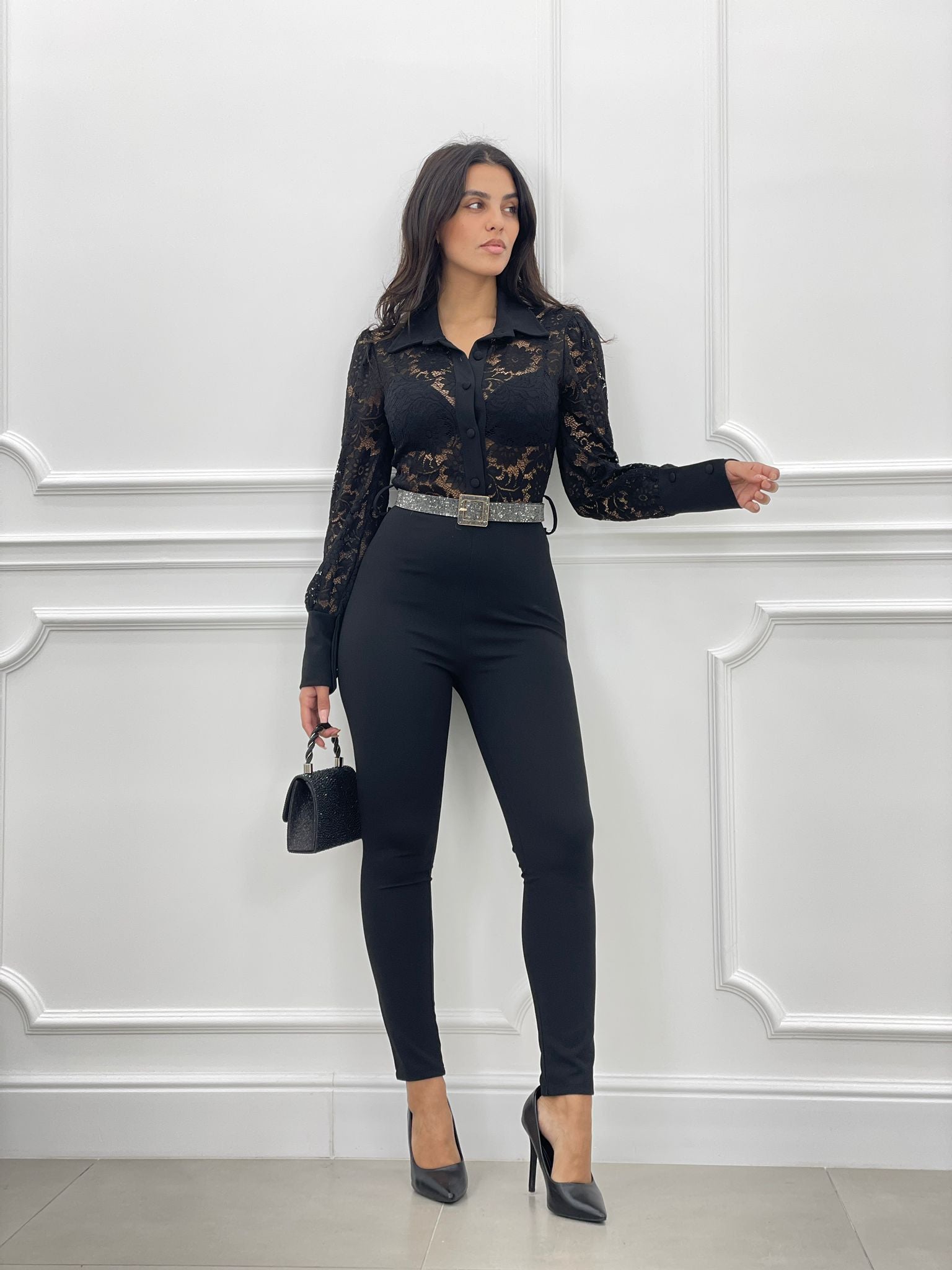 TUTA TESSUTO E MACRAME' AUTUMN COLLECTION