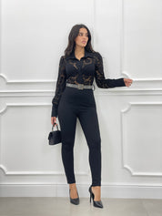 TUTA TESSUTO E MACRAME' AUTUMN COLLECTION