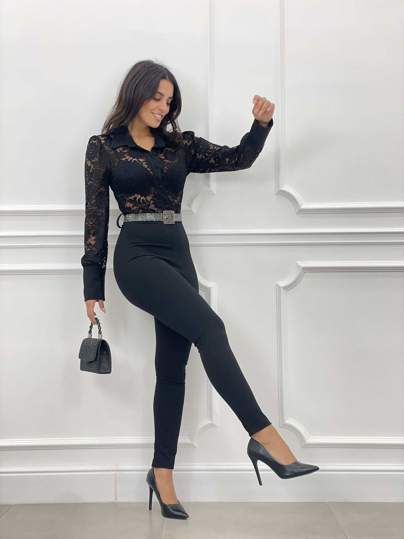 TUTA TESSUTO E MACRAME' AUTUMN COLLECTION