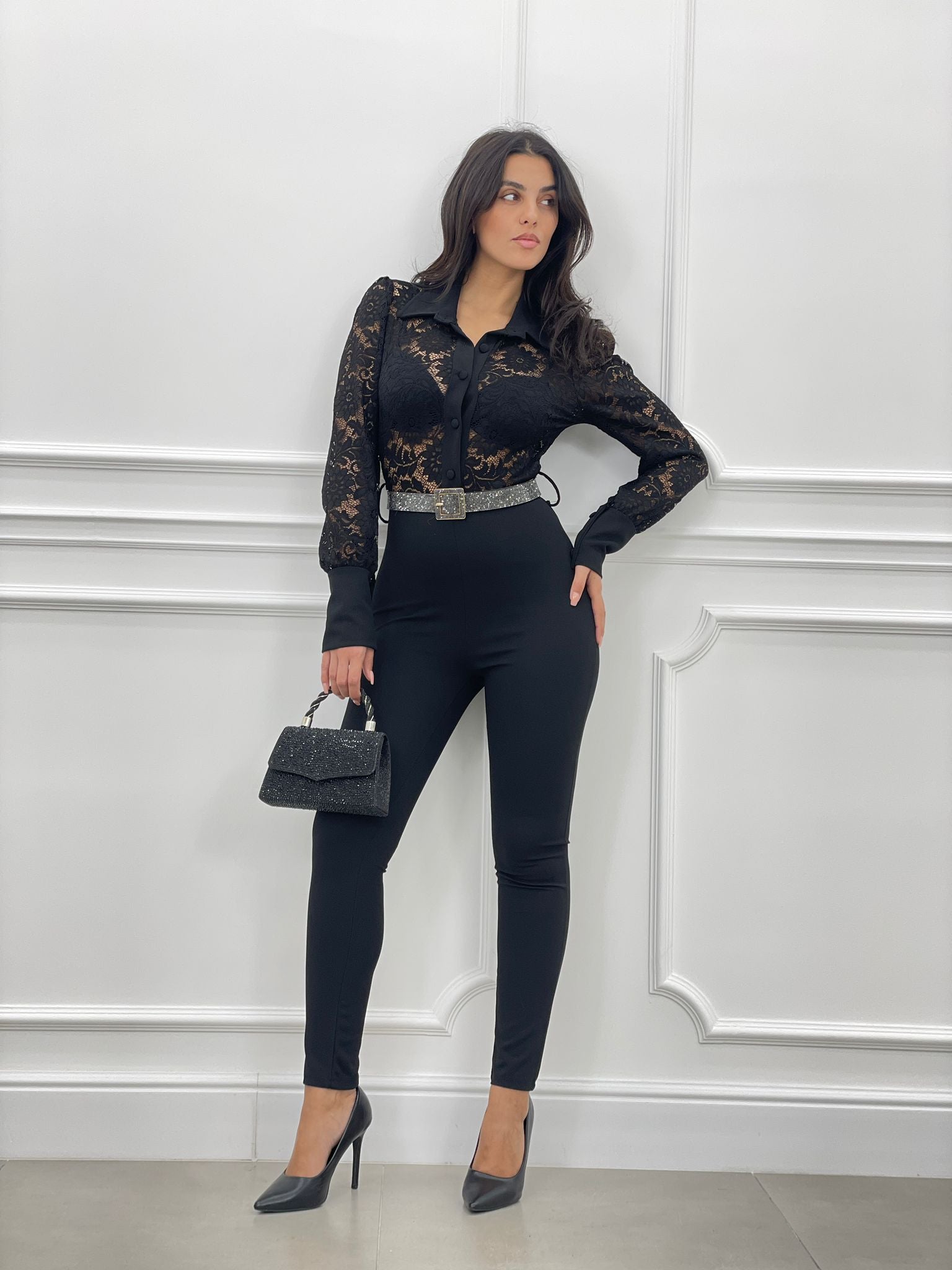 TUTA TESSUTO E MACRAME' AUTUMN COLLECTION
