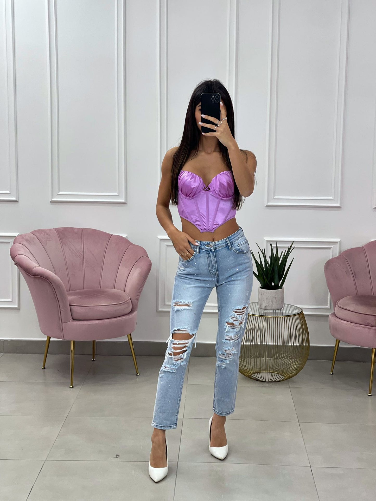 BRALETTE RASO CON COPPE SENO AND1299
