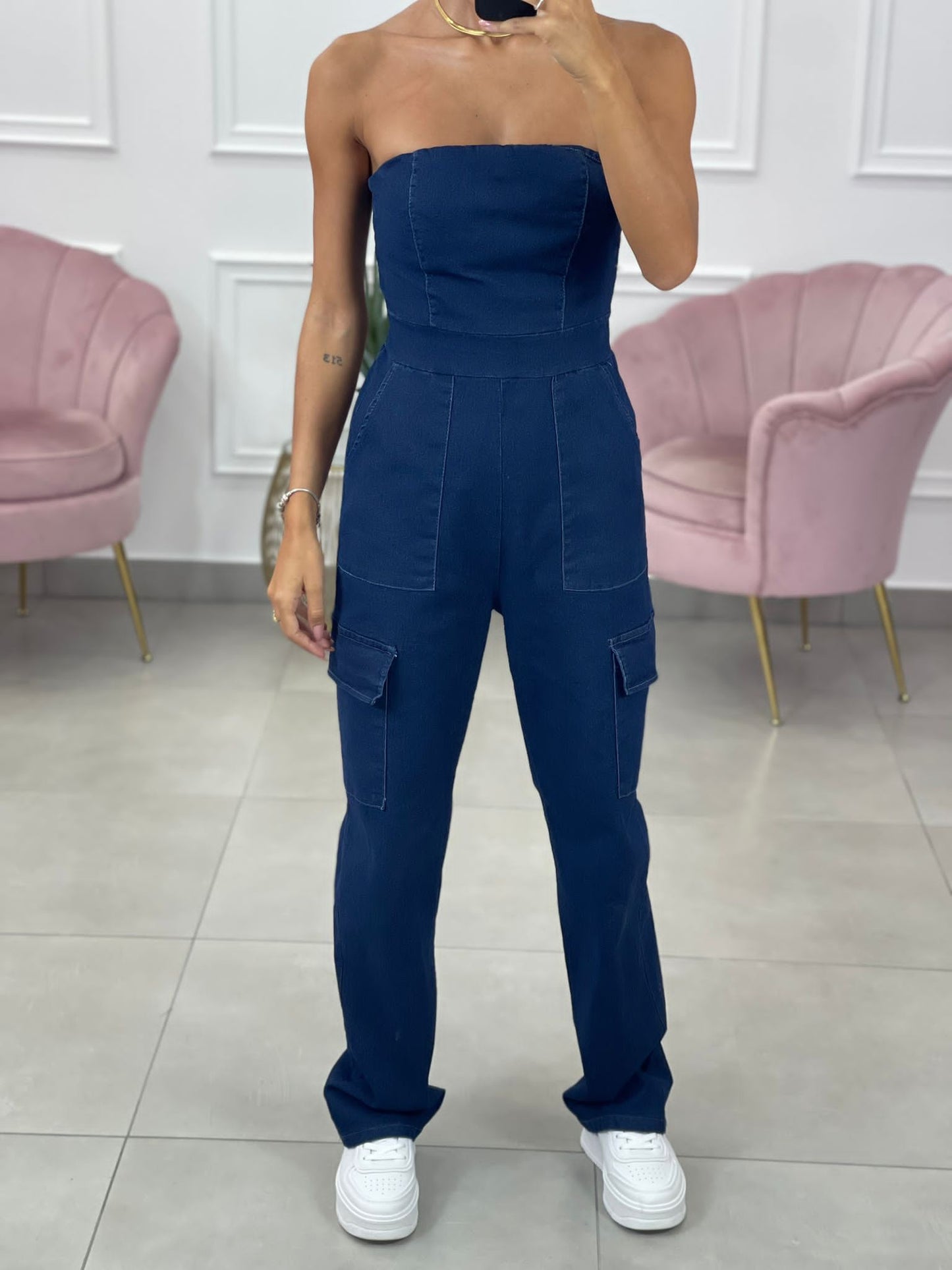 TUTA DENIM CARGO