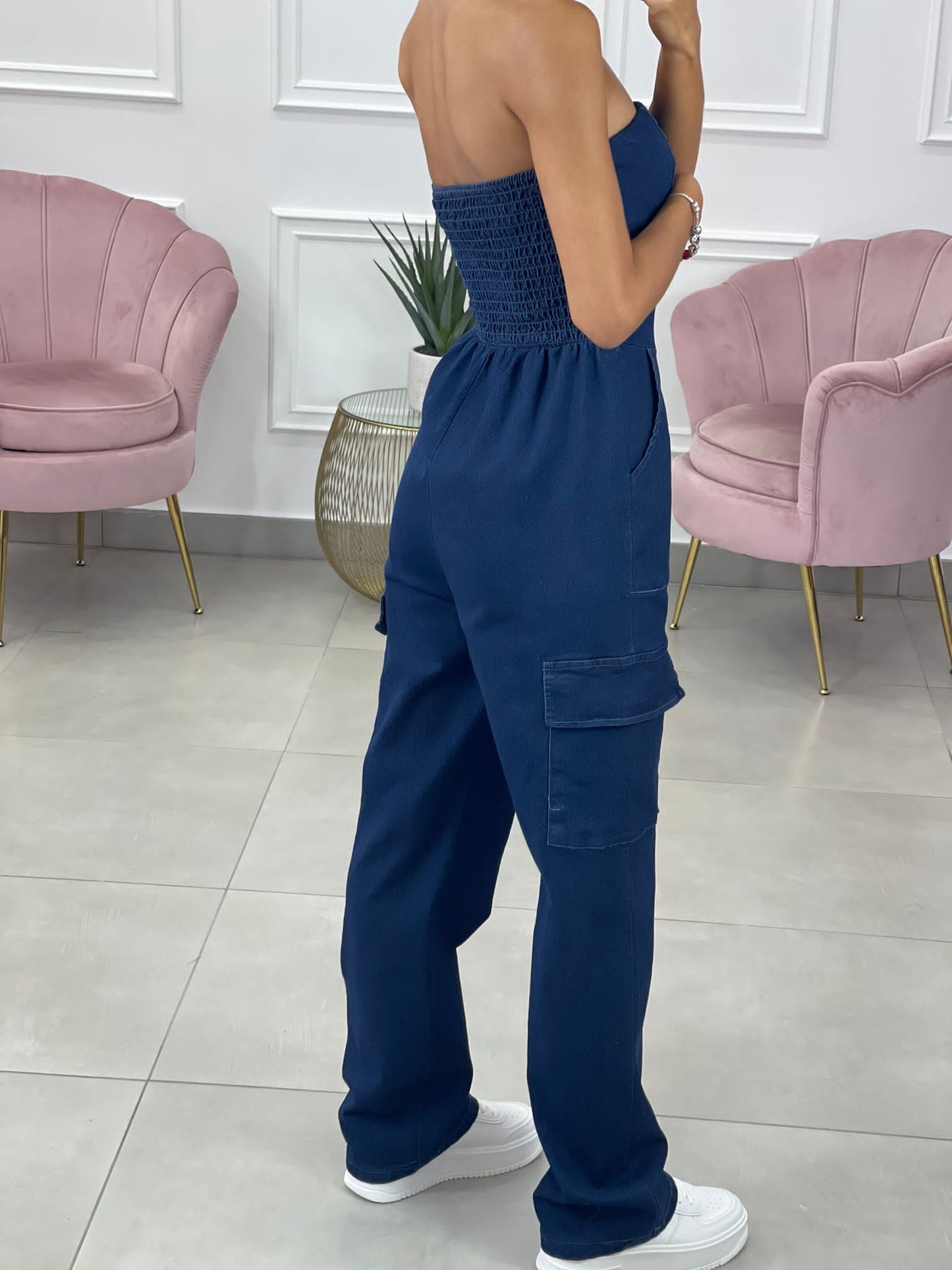 TUTA DENIM CARGO