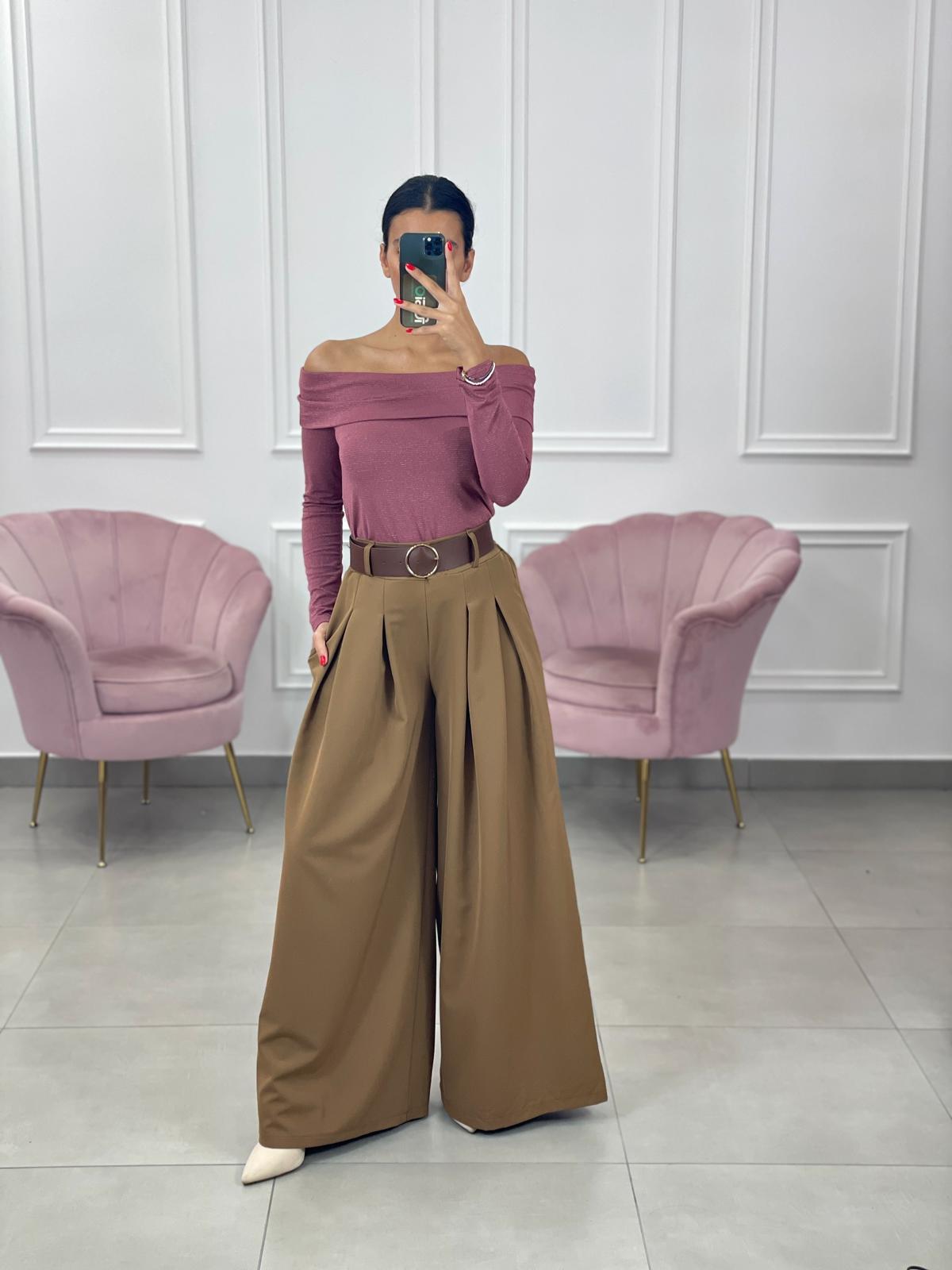 MAGLIA SCOLLO BARCA CON INSERTI IN LUREX