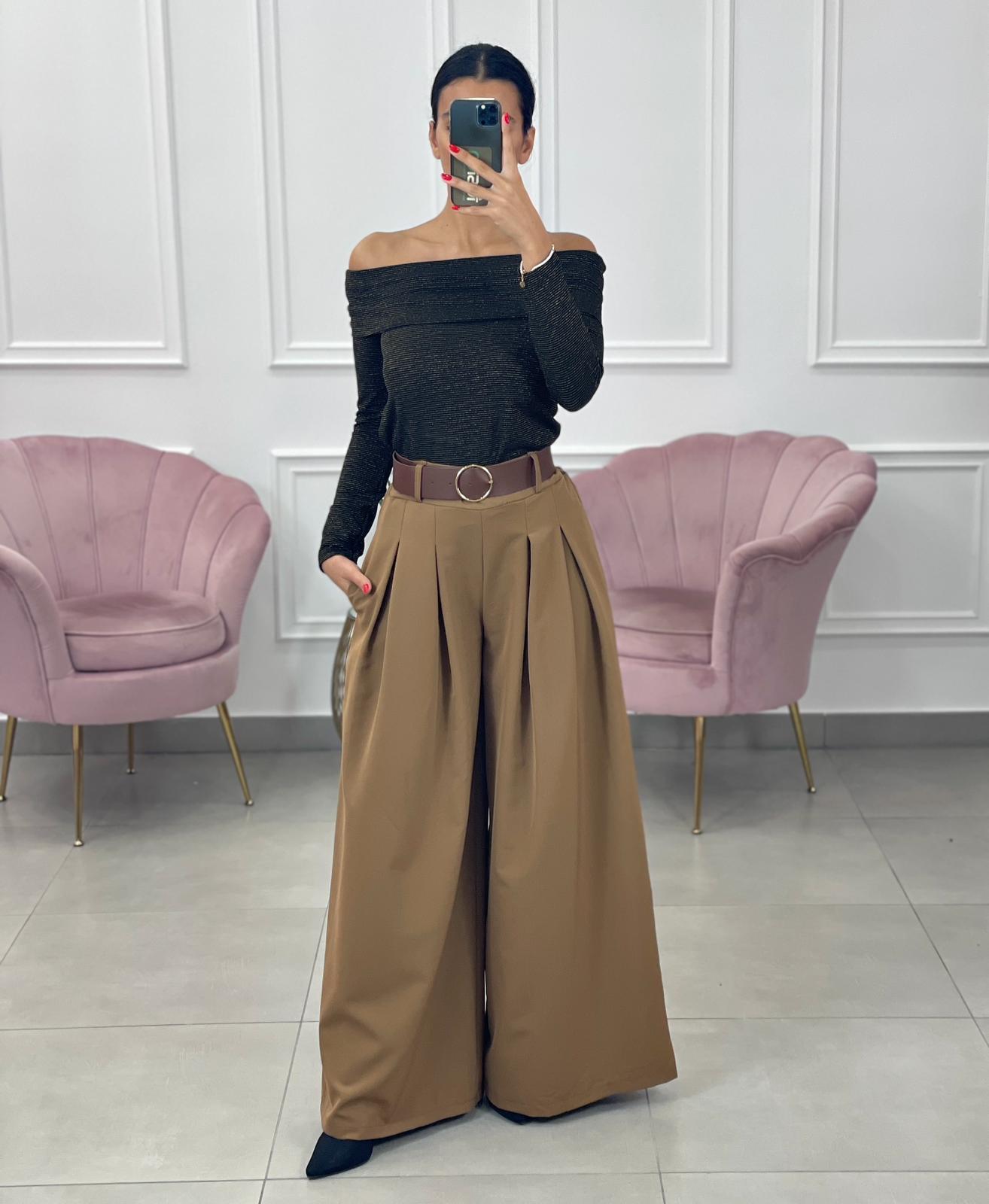 MAGLIA SCOLLO BARCA CON INSERTI IN LUREX