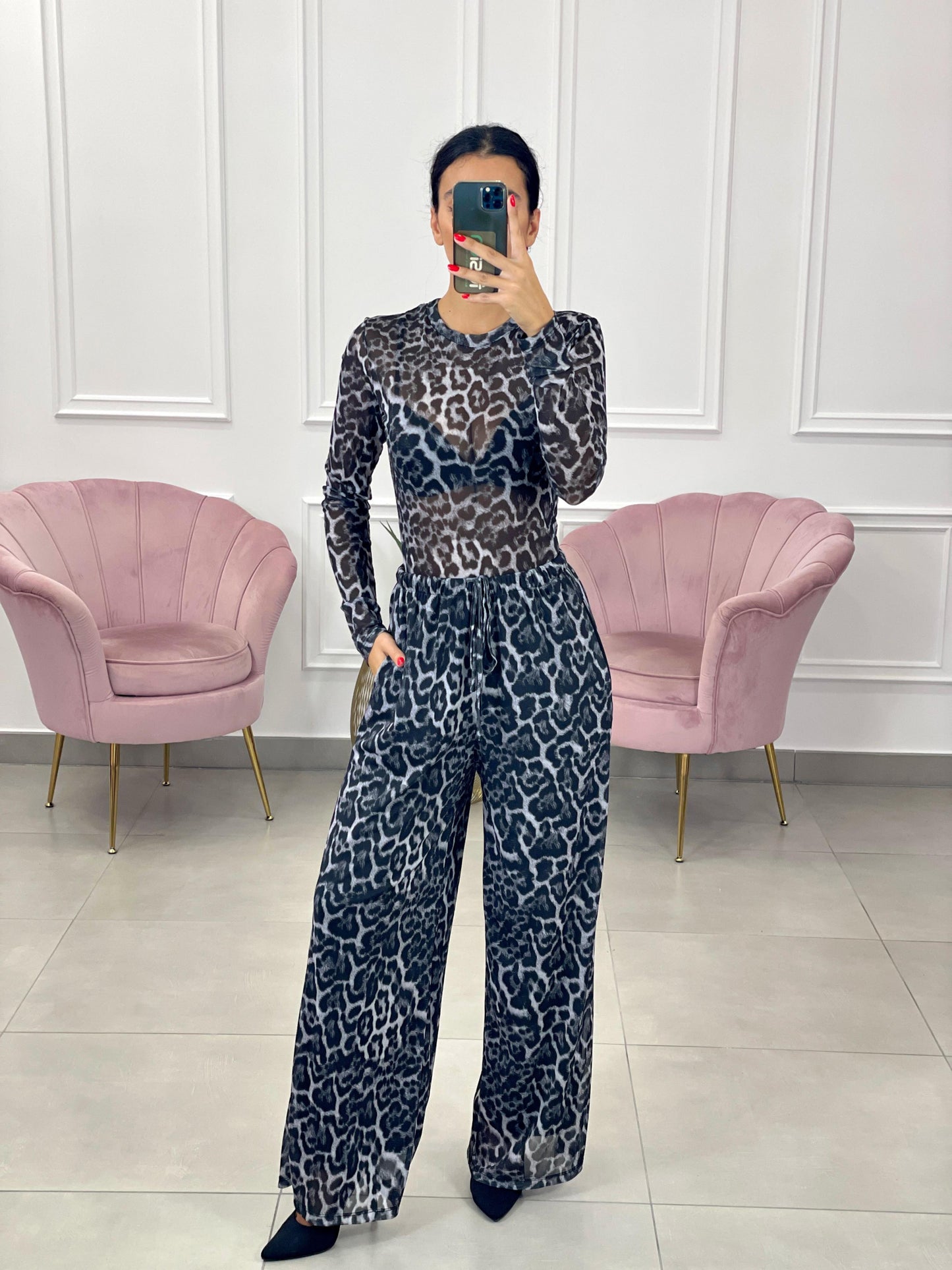 PANTALONE TULLE FANTASIA MACULATA