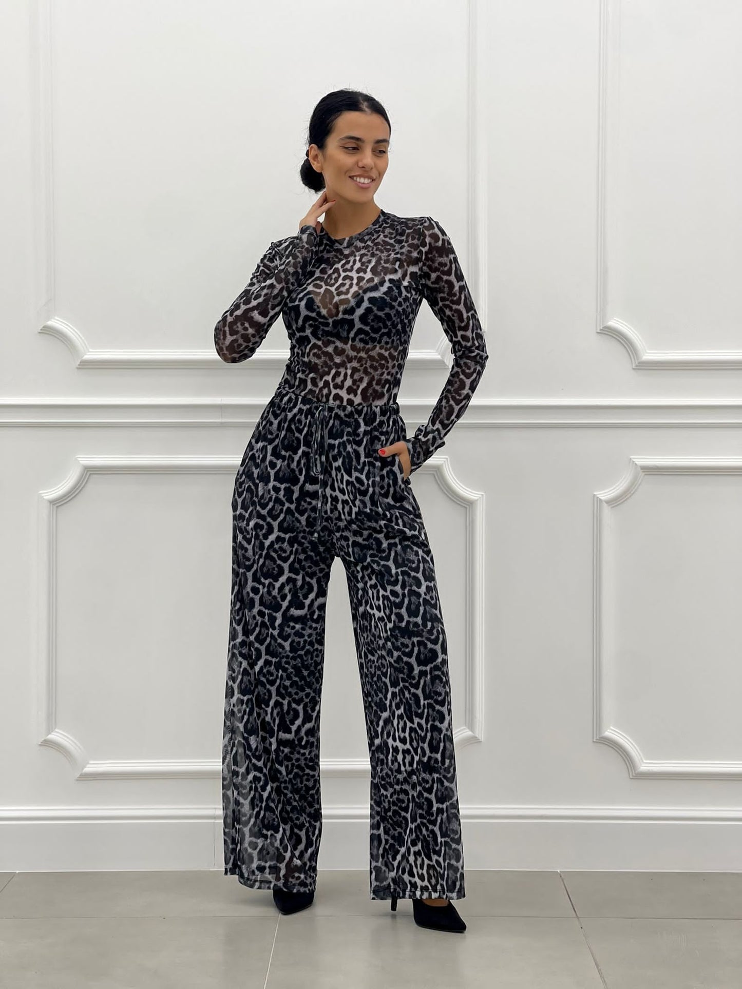 PANTALONE TULLE FANTASIA MACULATA