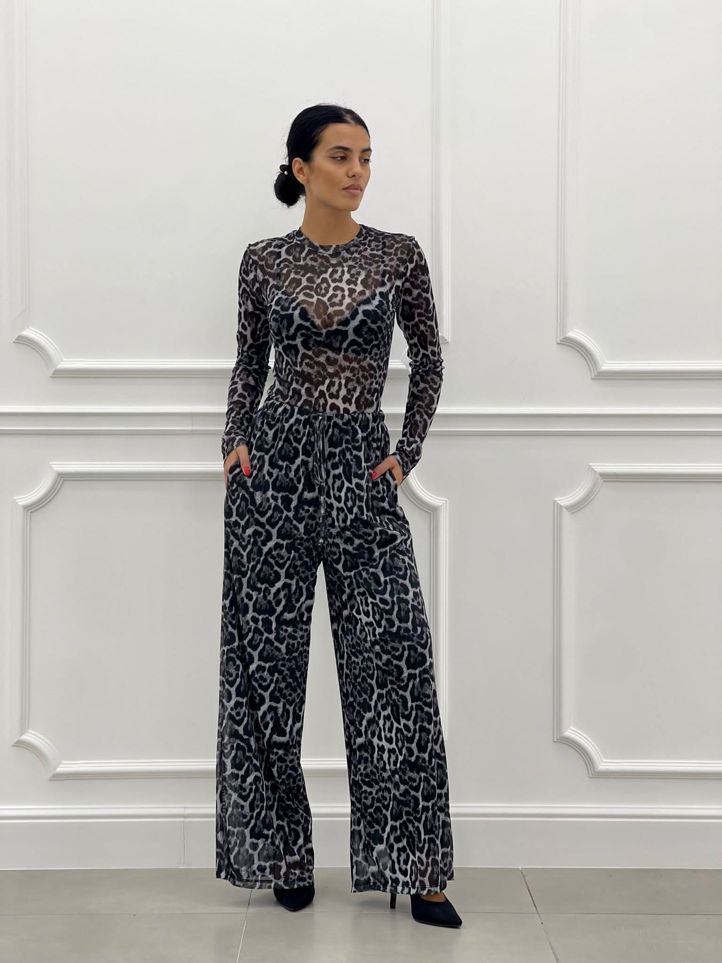 PANTALONE TULLE FANTASIA MACULATA
