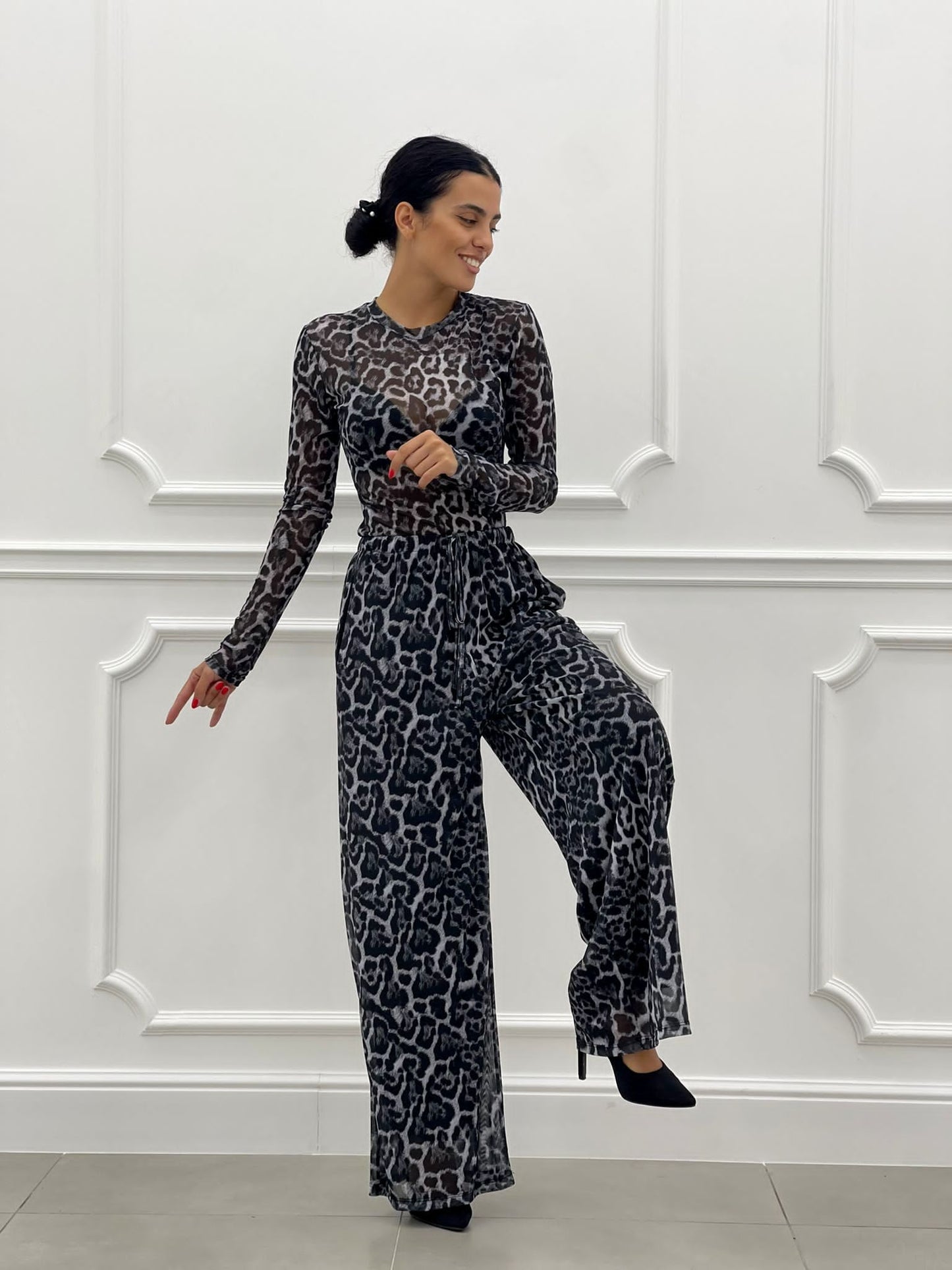 PANTALONE TULLE FANTASIA MACULATA