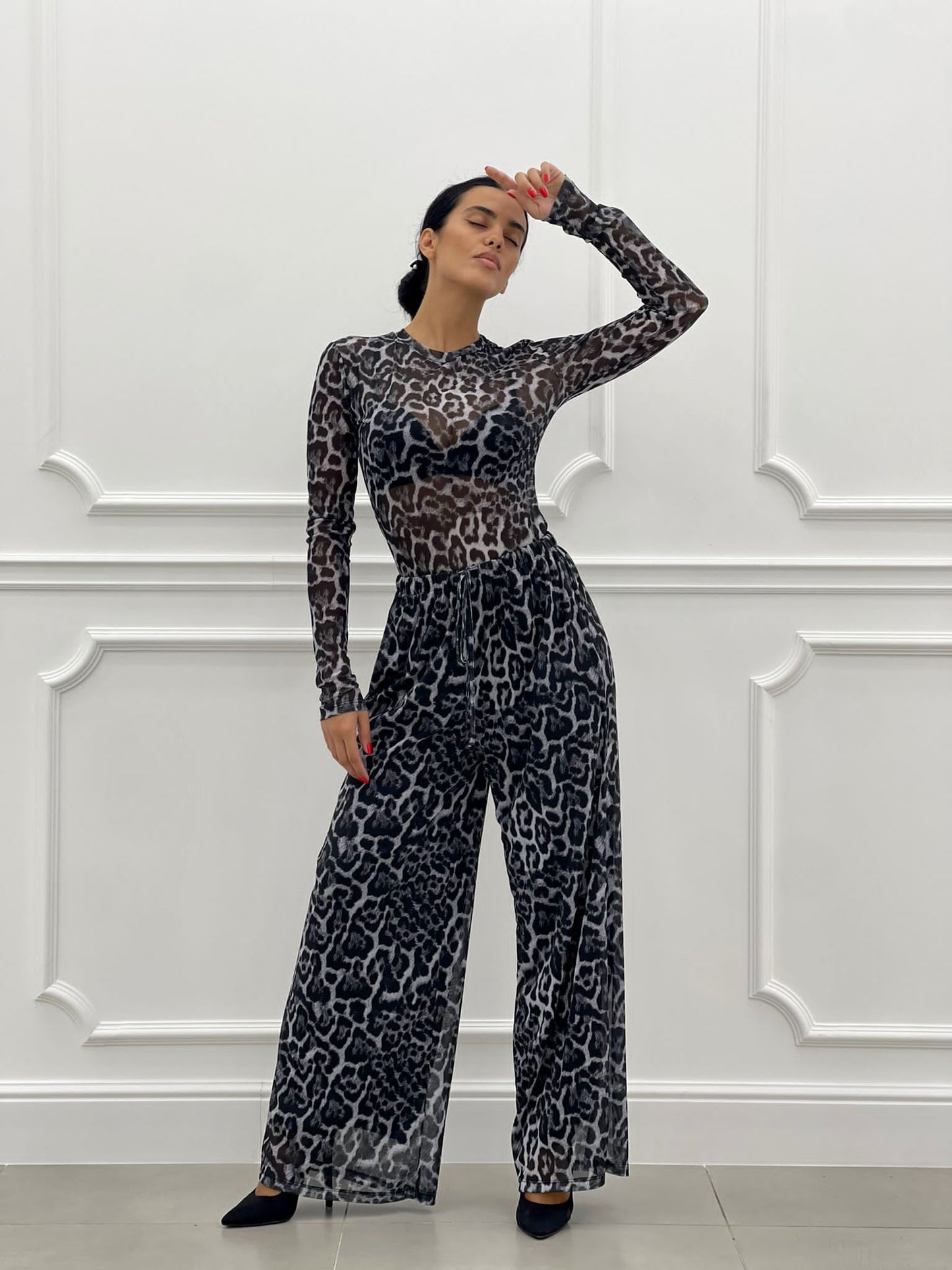 PANTALONE TULLE FANTASIA MACULATA