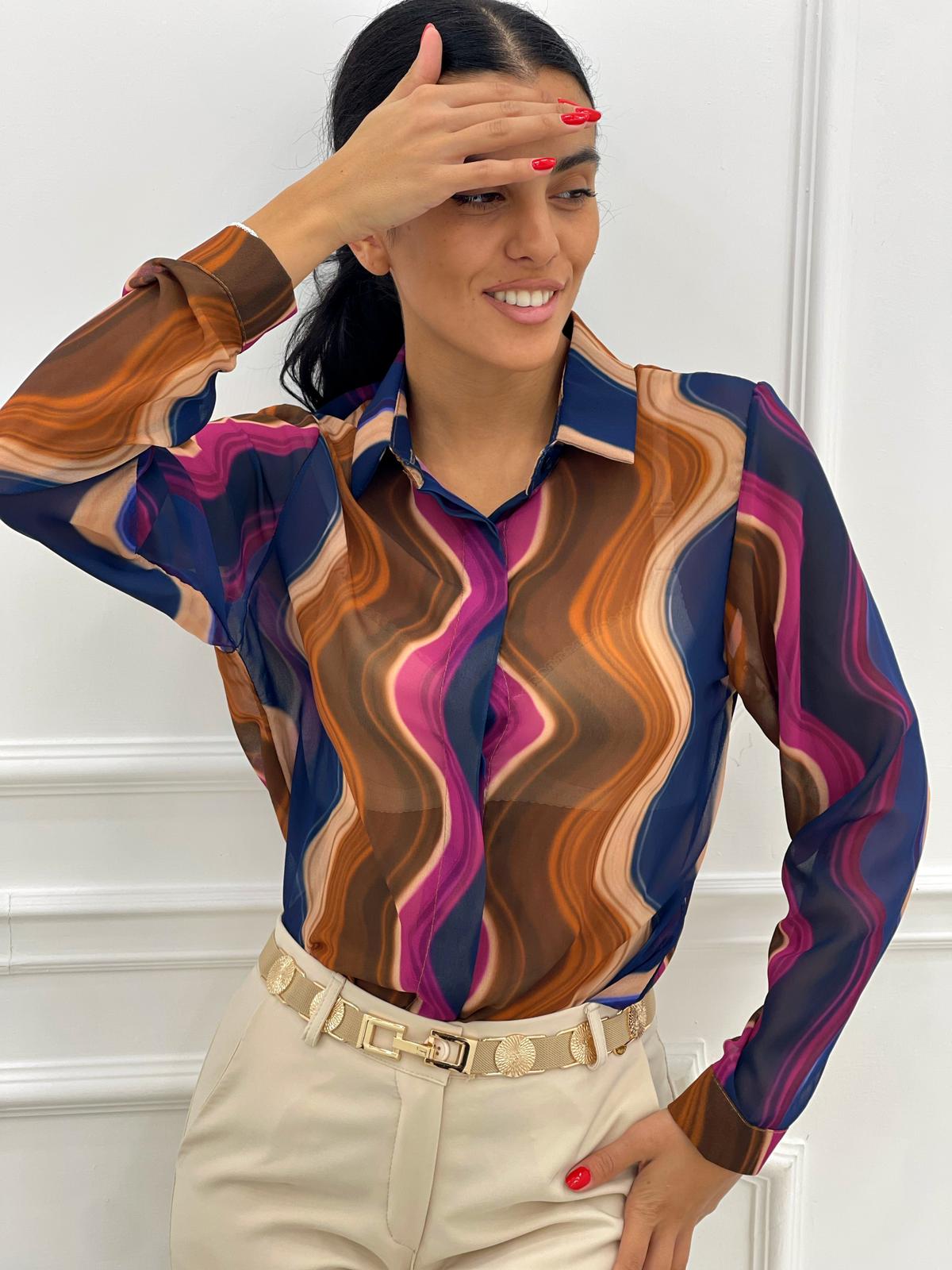 CAMICIA GEORGETTE FANTASIA