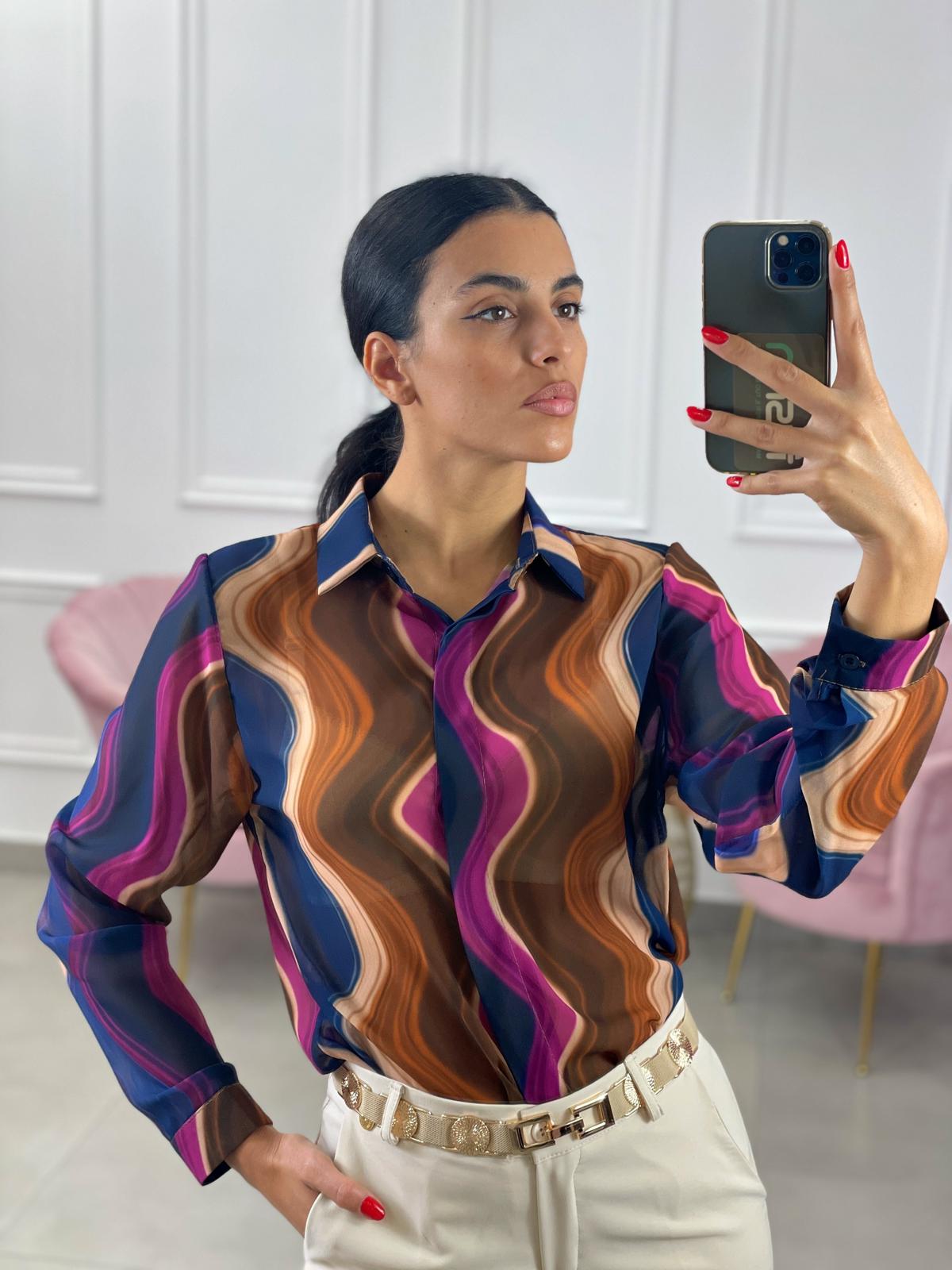 CAMICIA GEORGETTE FANTASIA