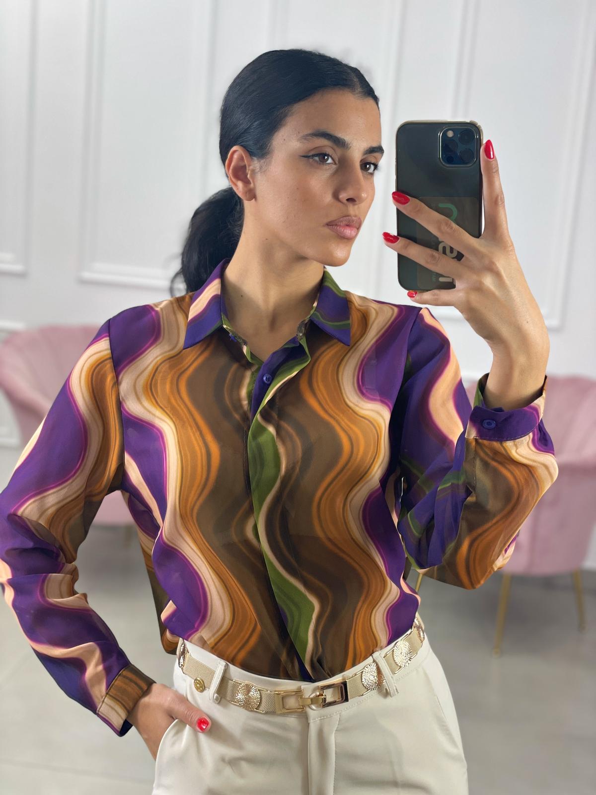 CAMICIA GEORGETTE FANTASIA