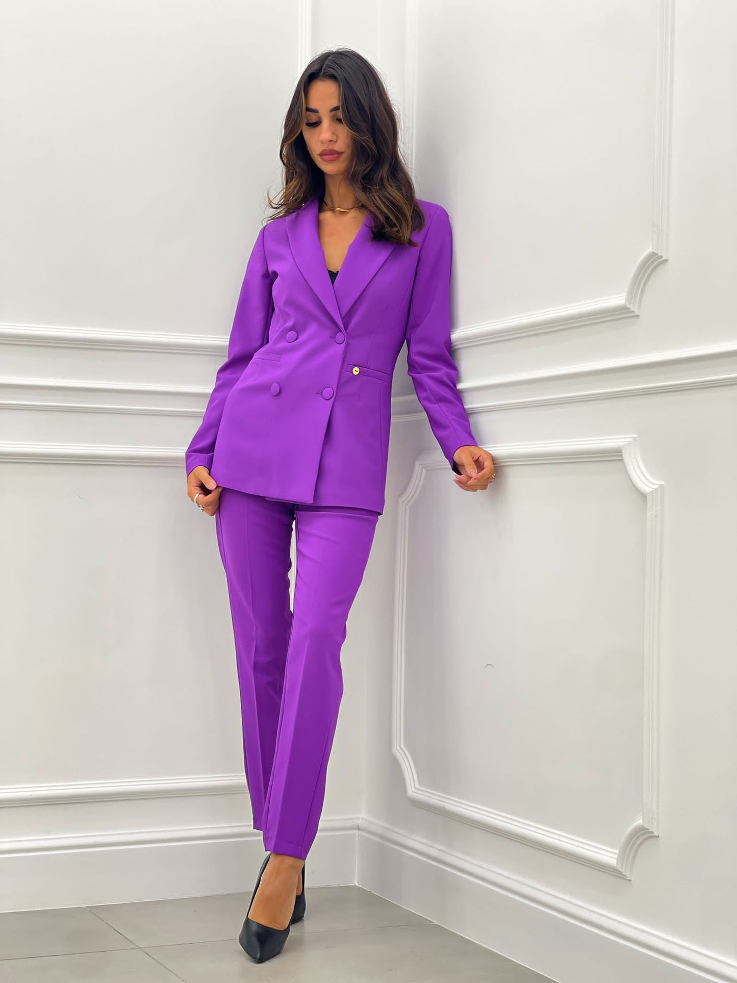 PANTALONE CAPRI TASCA A FILO TOP QUALITY