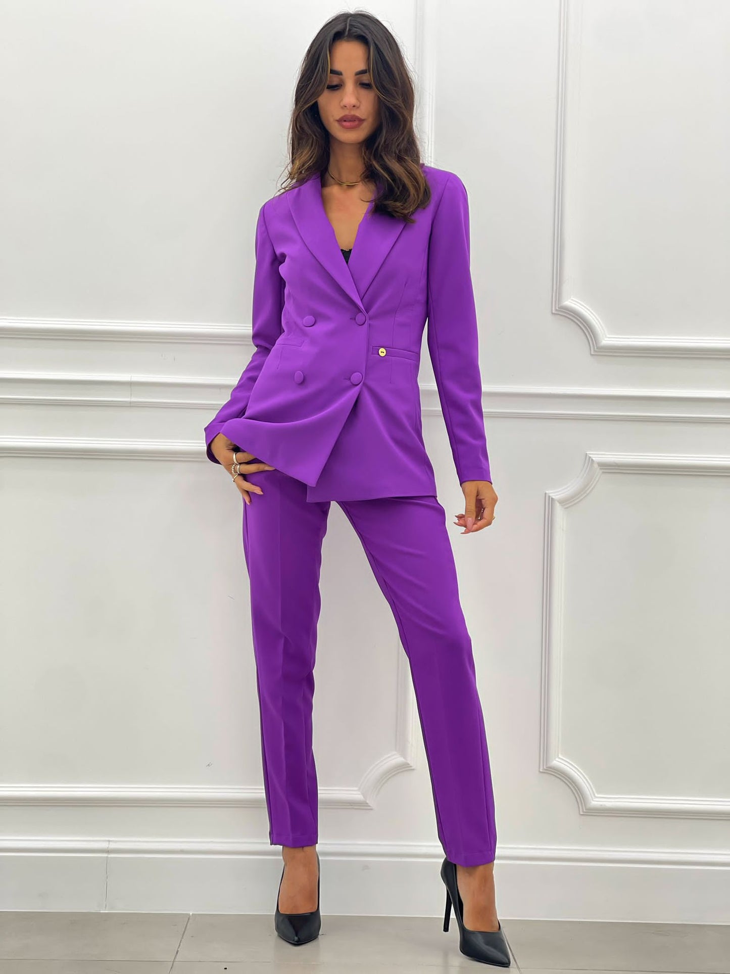 PANTALONE CAPRI TASCA A FILO TOP QUALITY