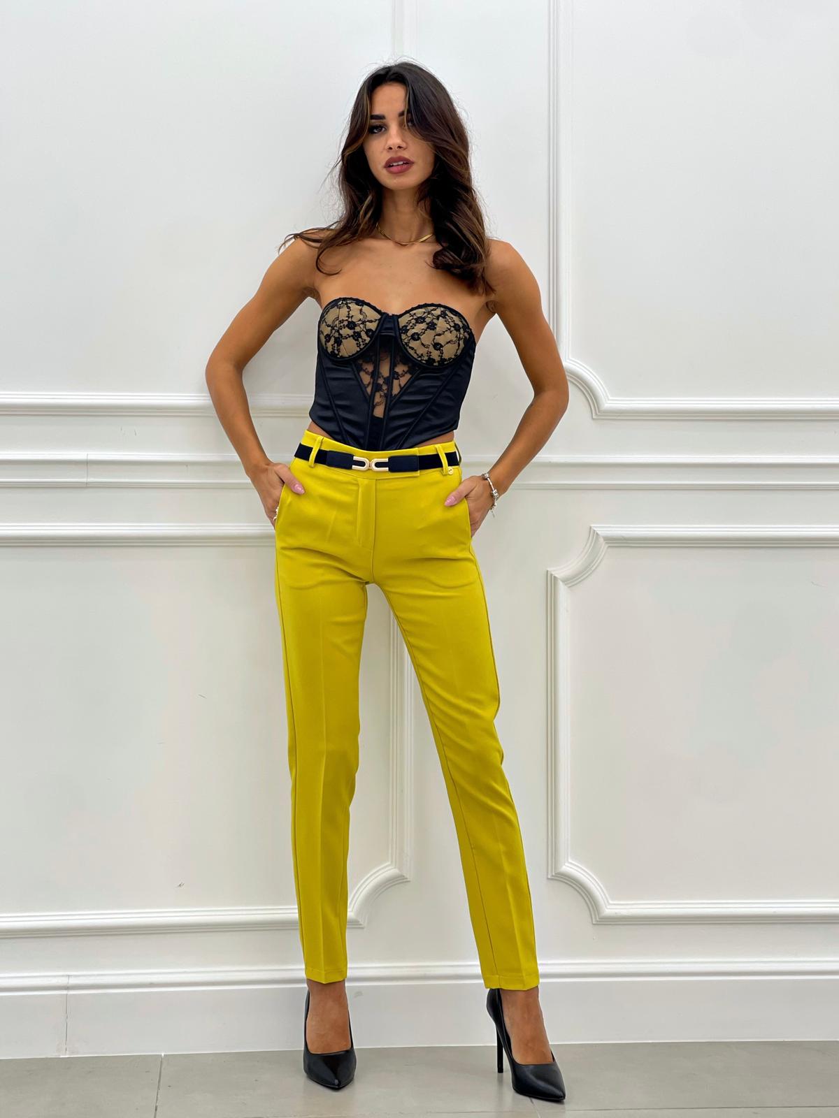 PANTALONE CAPRI TASCA A FILO TOP QUALITY