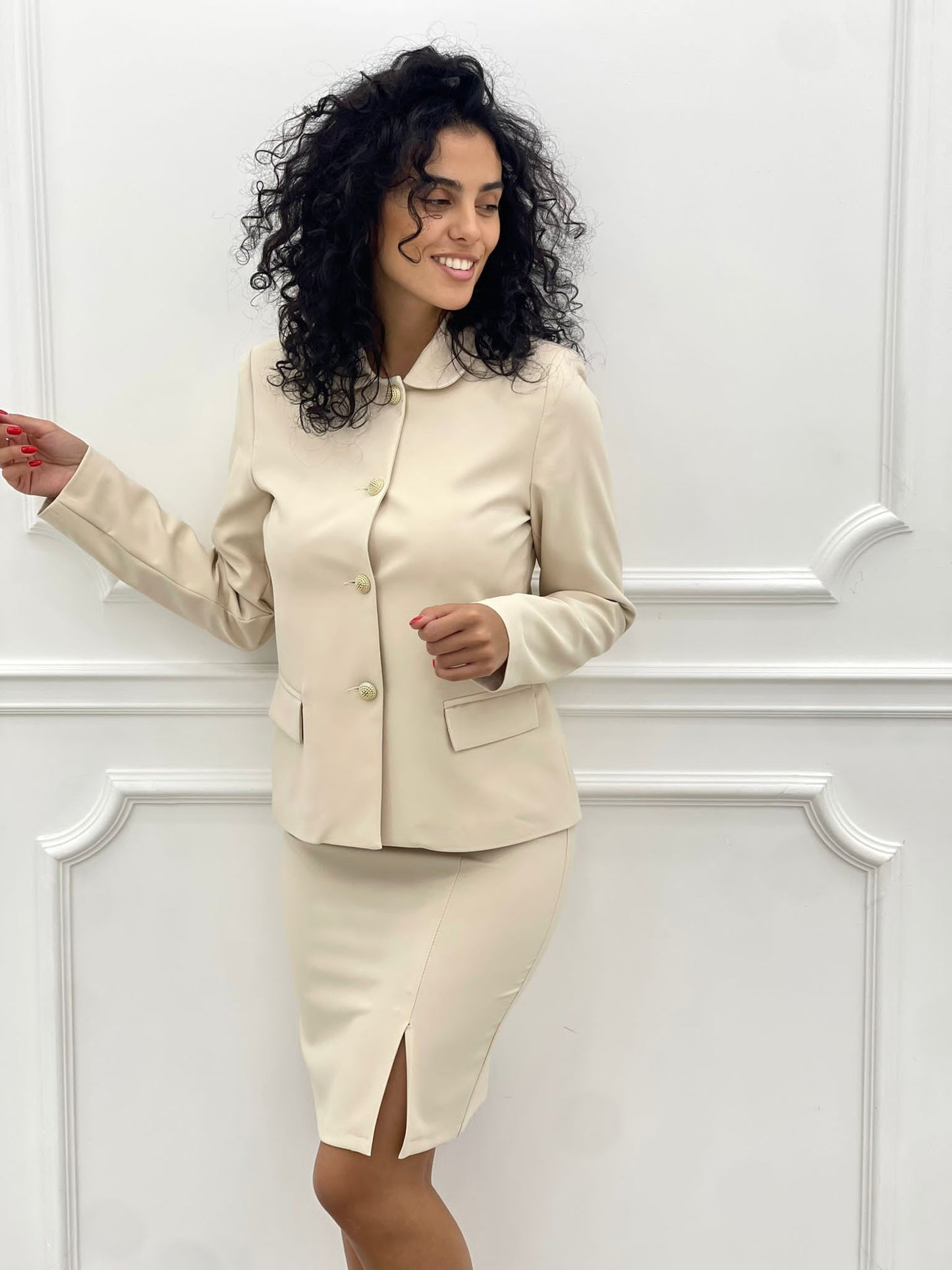 GIACCA CON BOTTONI ORO TOP QUALITY