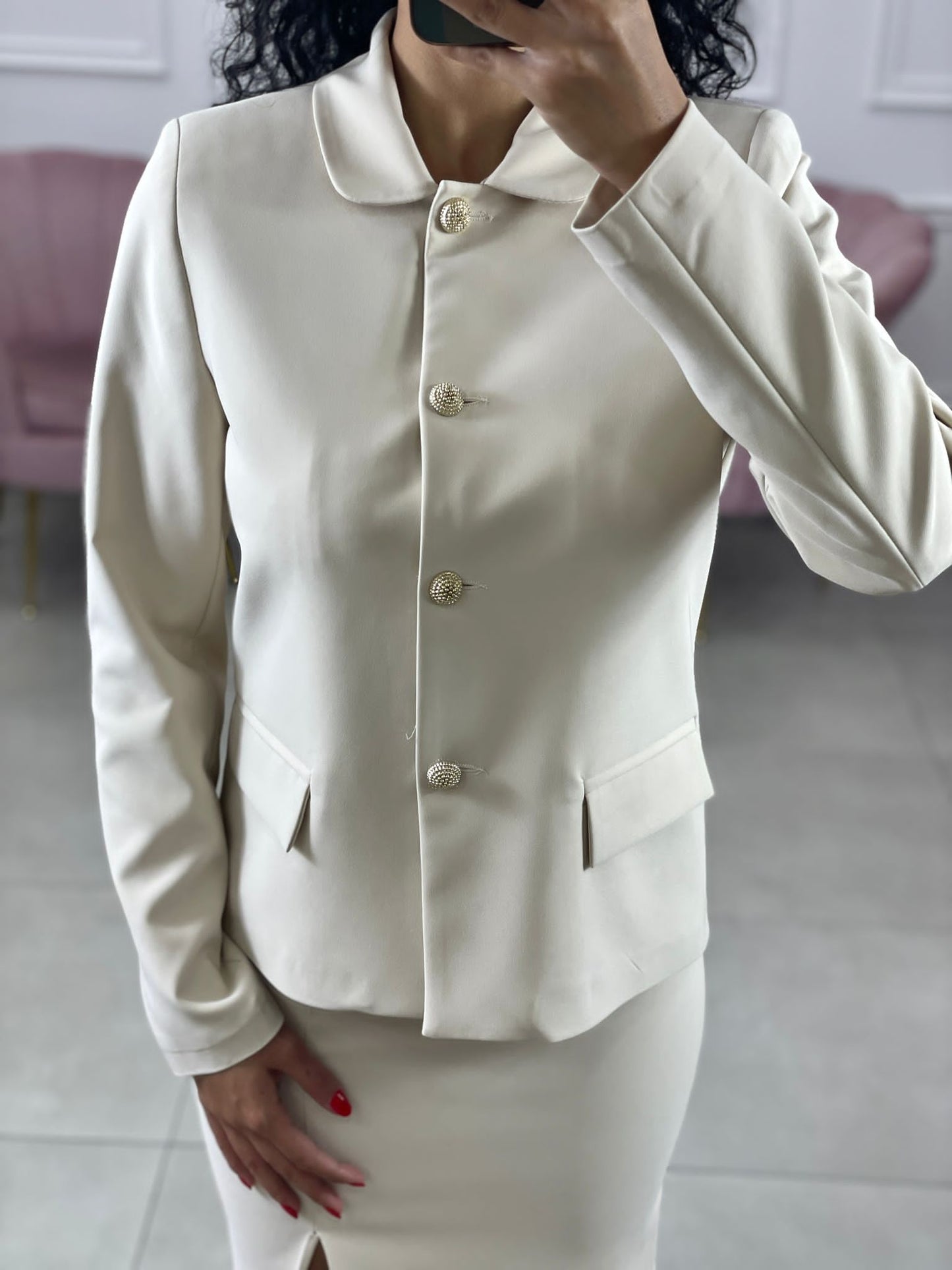 GIACCA CON BOTTONI ORO TOP QUALITY