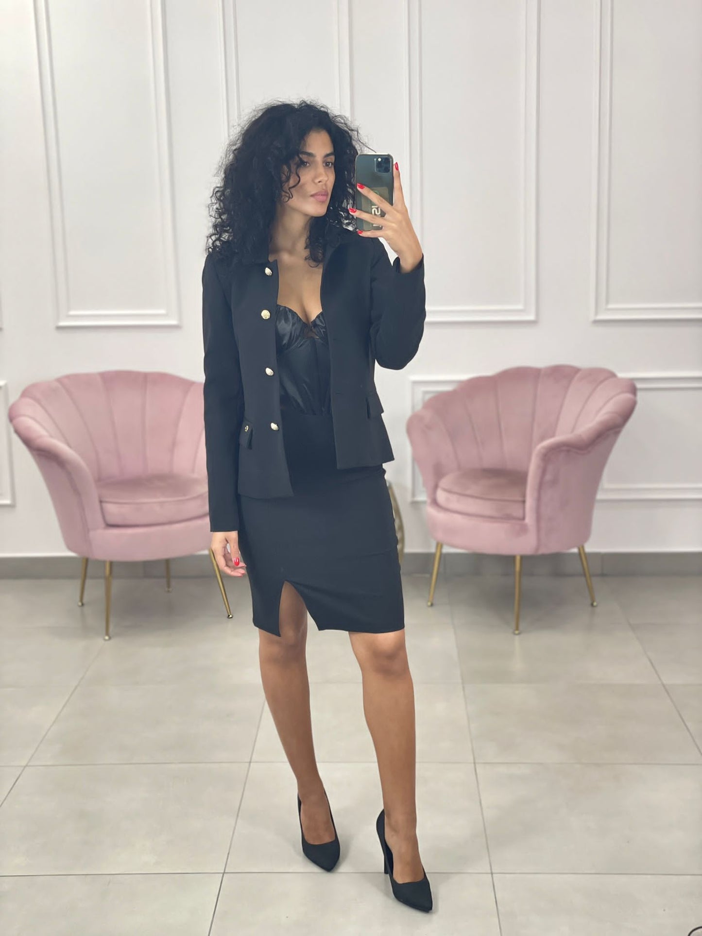 GIACCA CON BOTTONI ORO TOP QUALITY