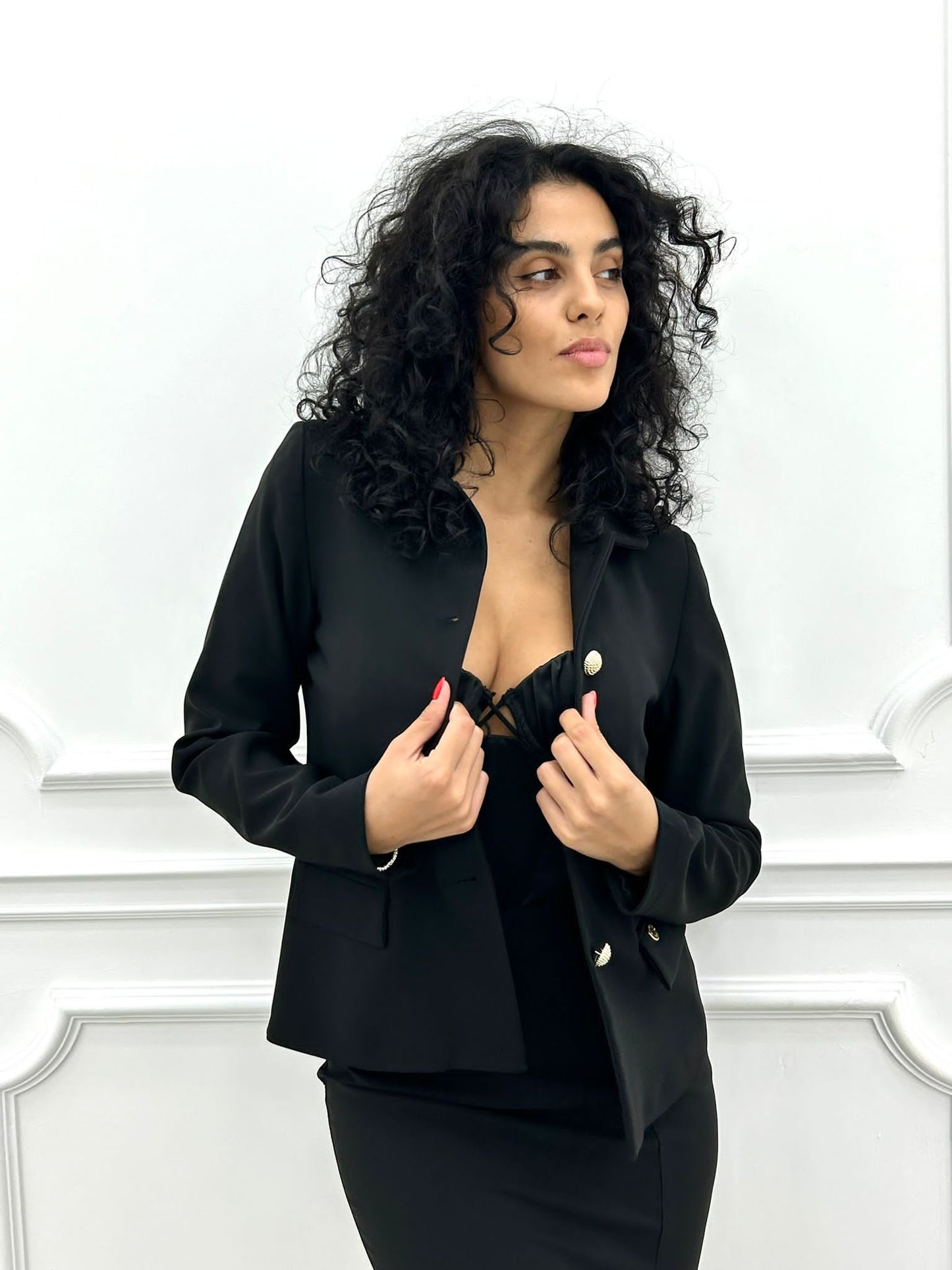 GIACCA CON BOTTONI ORO TOP QUALITY