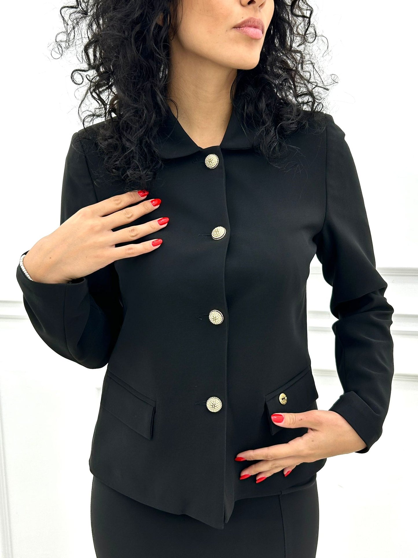 GIACCA CON BOTTONI ORO TOP QUALITY