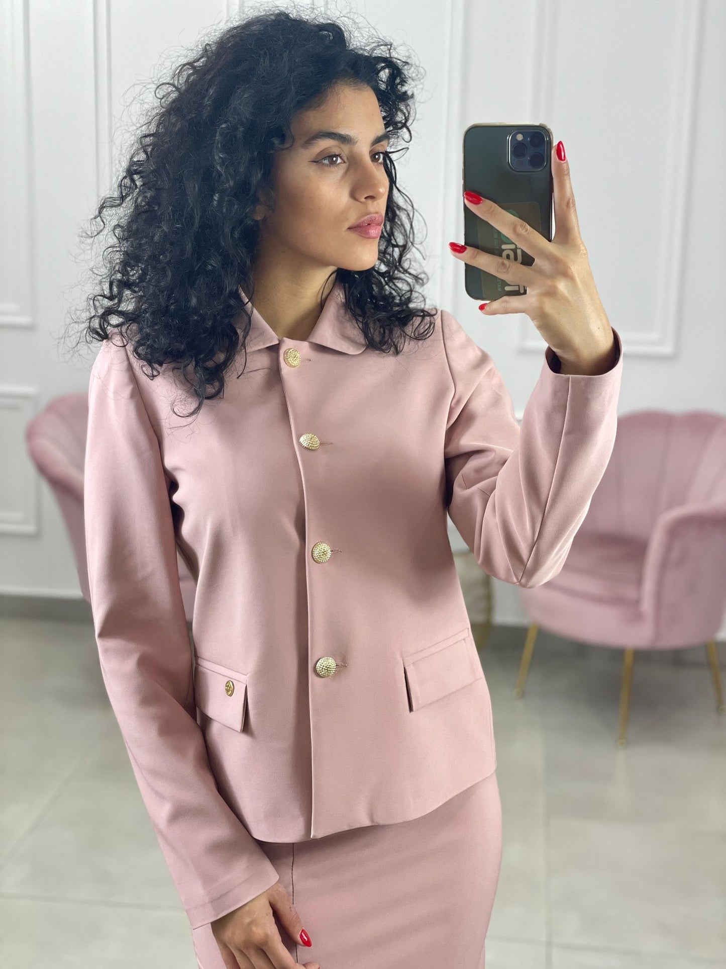 GIACCA CON BOTTONI ORO TOP QUALITY