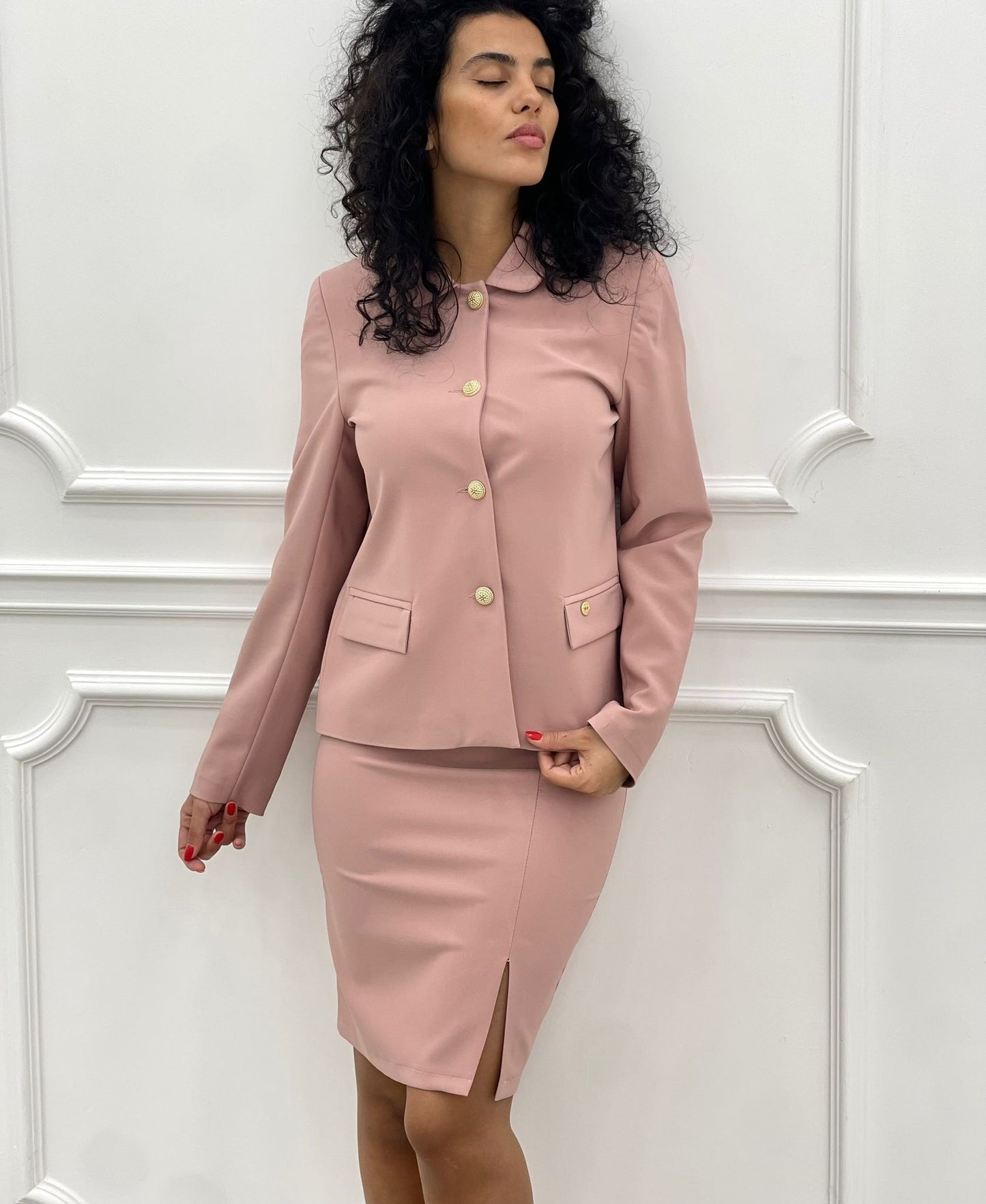 GIACCA CON BOTTONI ORO TOP QUALITY