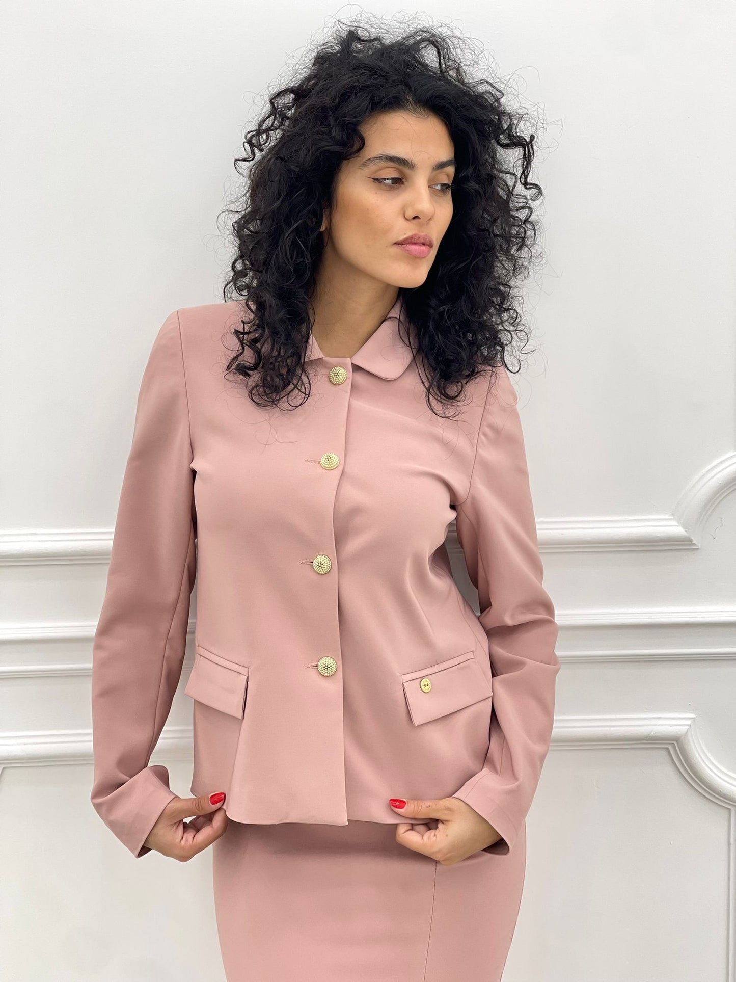 GIACCA CON BOTTONI ORO TOP QUALITY