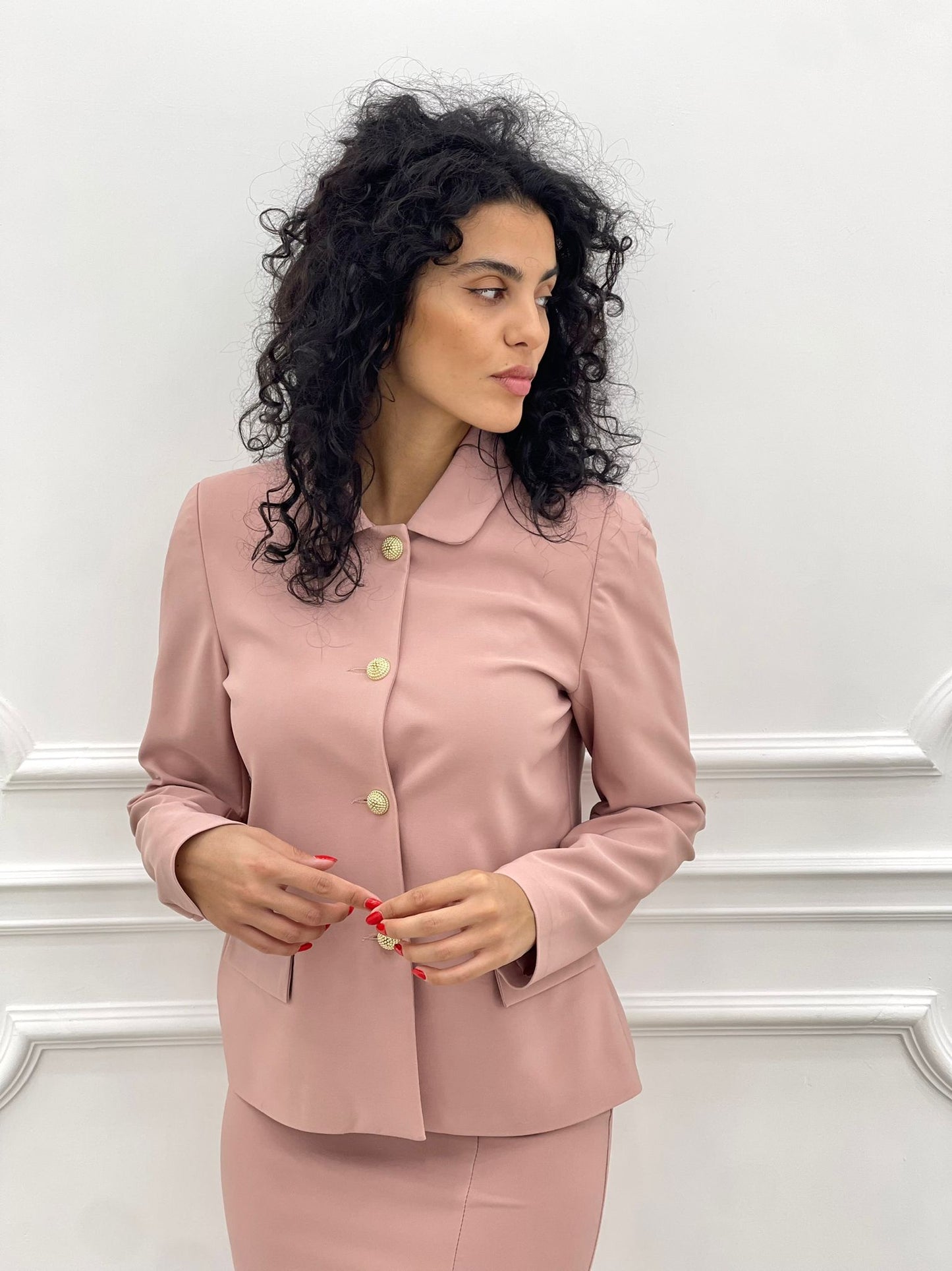 GIACCA CON BOTTONI ORO TOP QUALITY