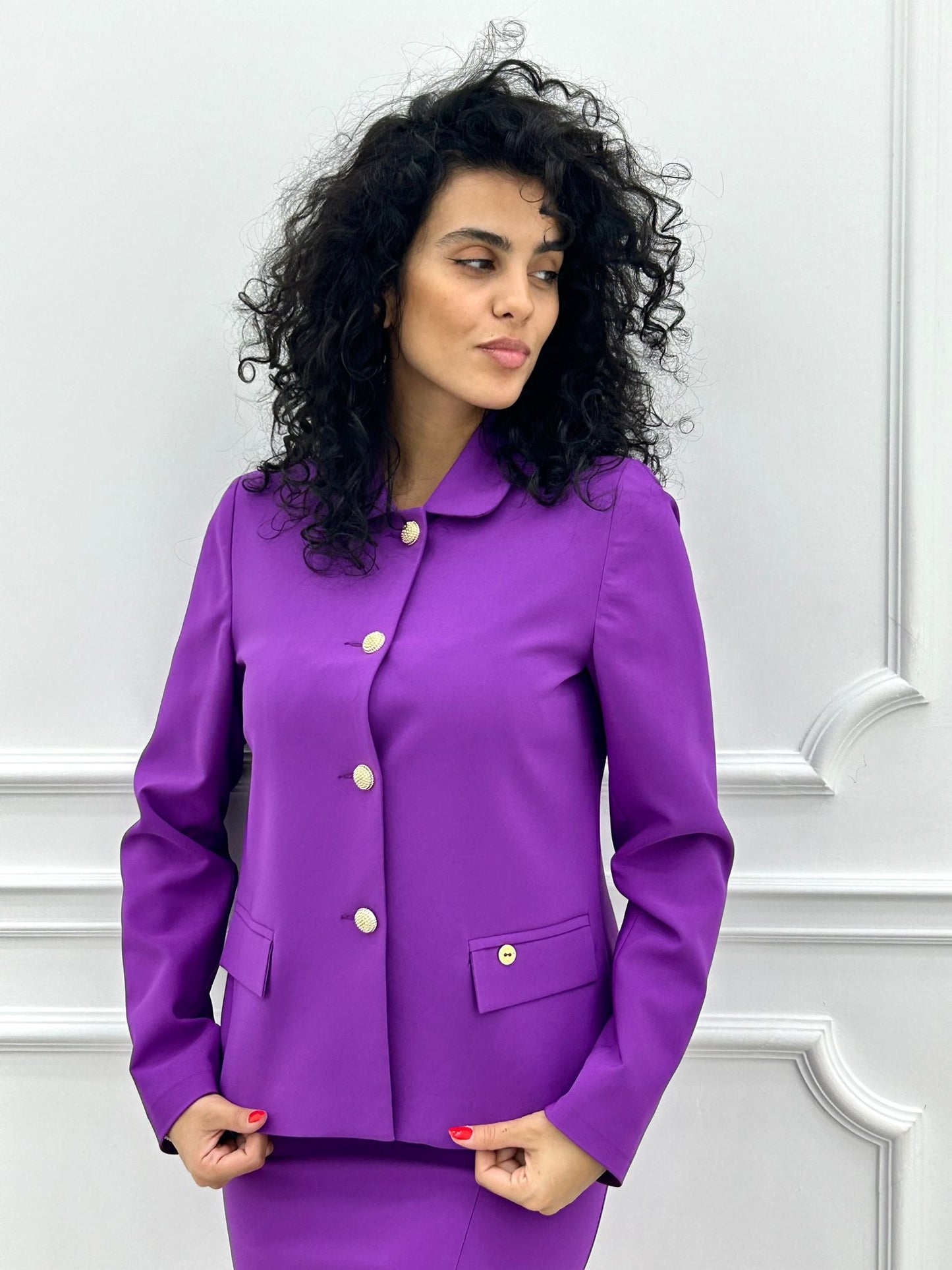 GIACCA CON BOTTONI ORO TOP QUALITY