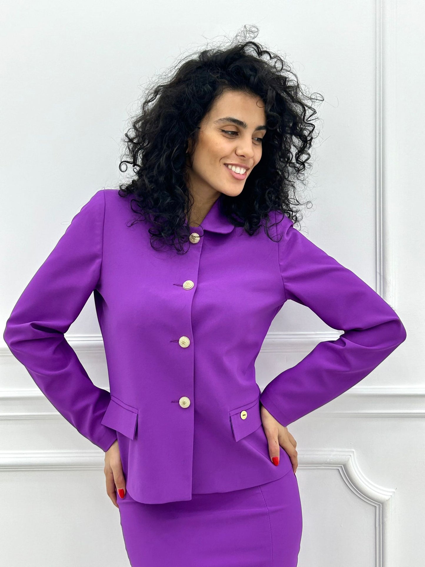 GIACCA CON BOTTONI ORO TOP QUALITY