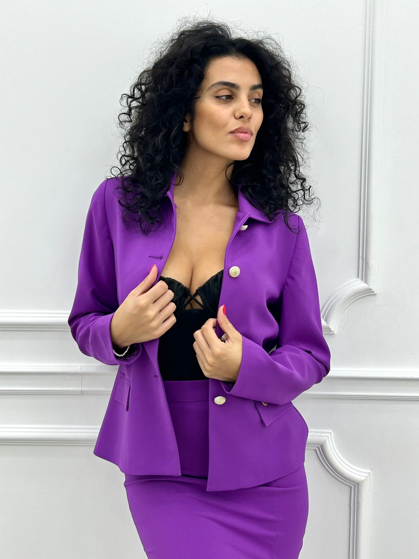 GIACCA CON BOTTONI ORO TOP QUALITY