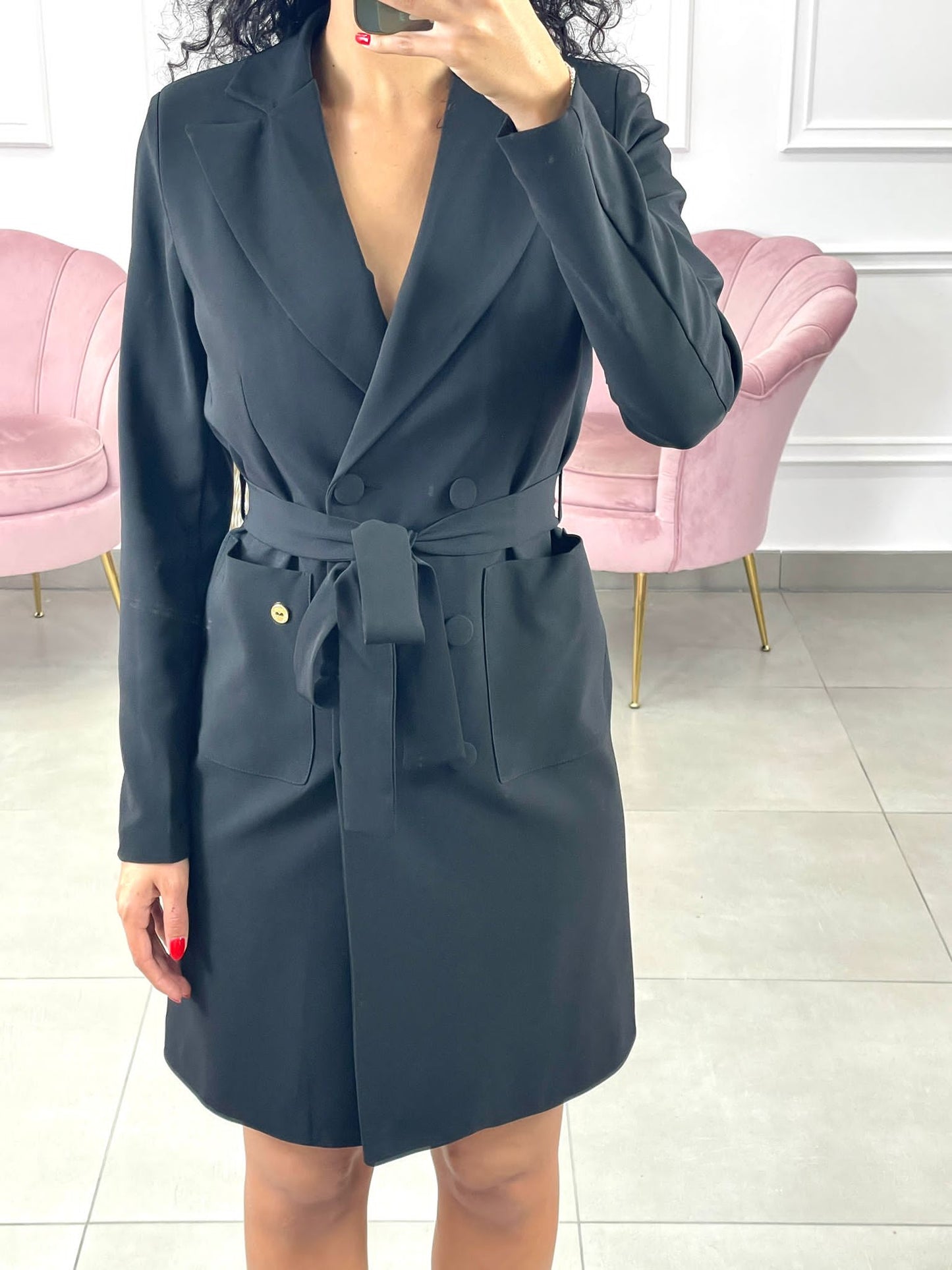 VESTITO DOPPIO PETTO TOP QUALITY