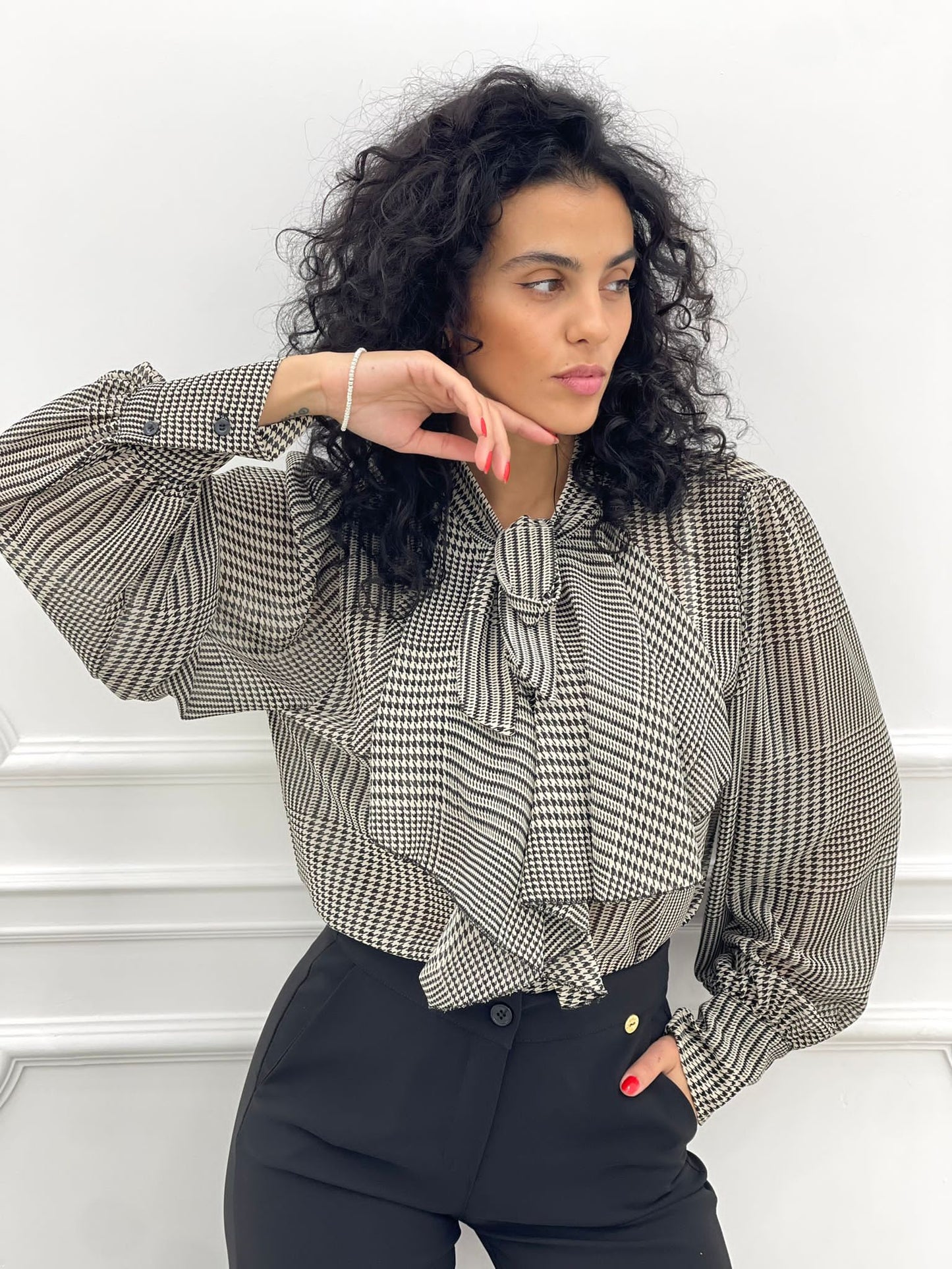 CAMICIA FANTASIA E ROUCHE