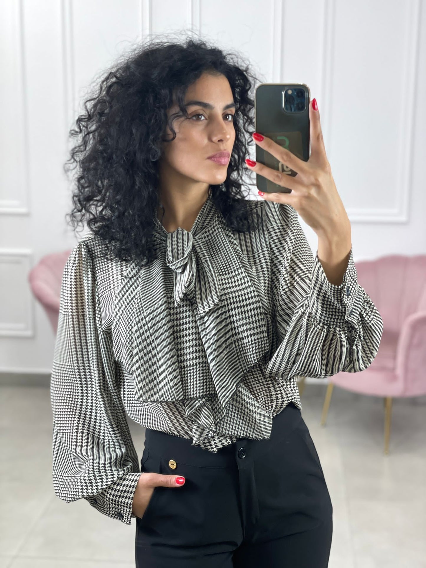 CAMICIA FANTASIA E ROUCHE