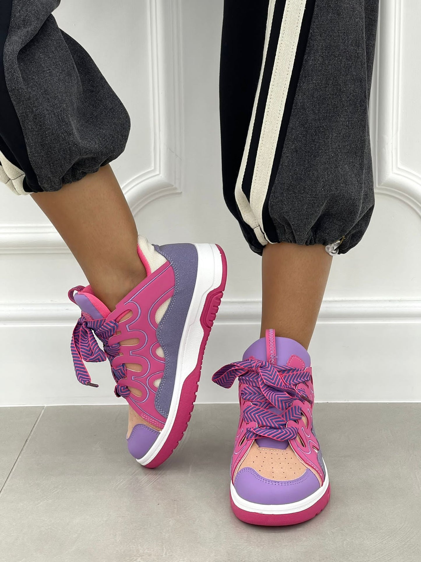 SNEAKERS LACCIO DOPPIO