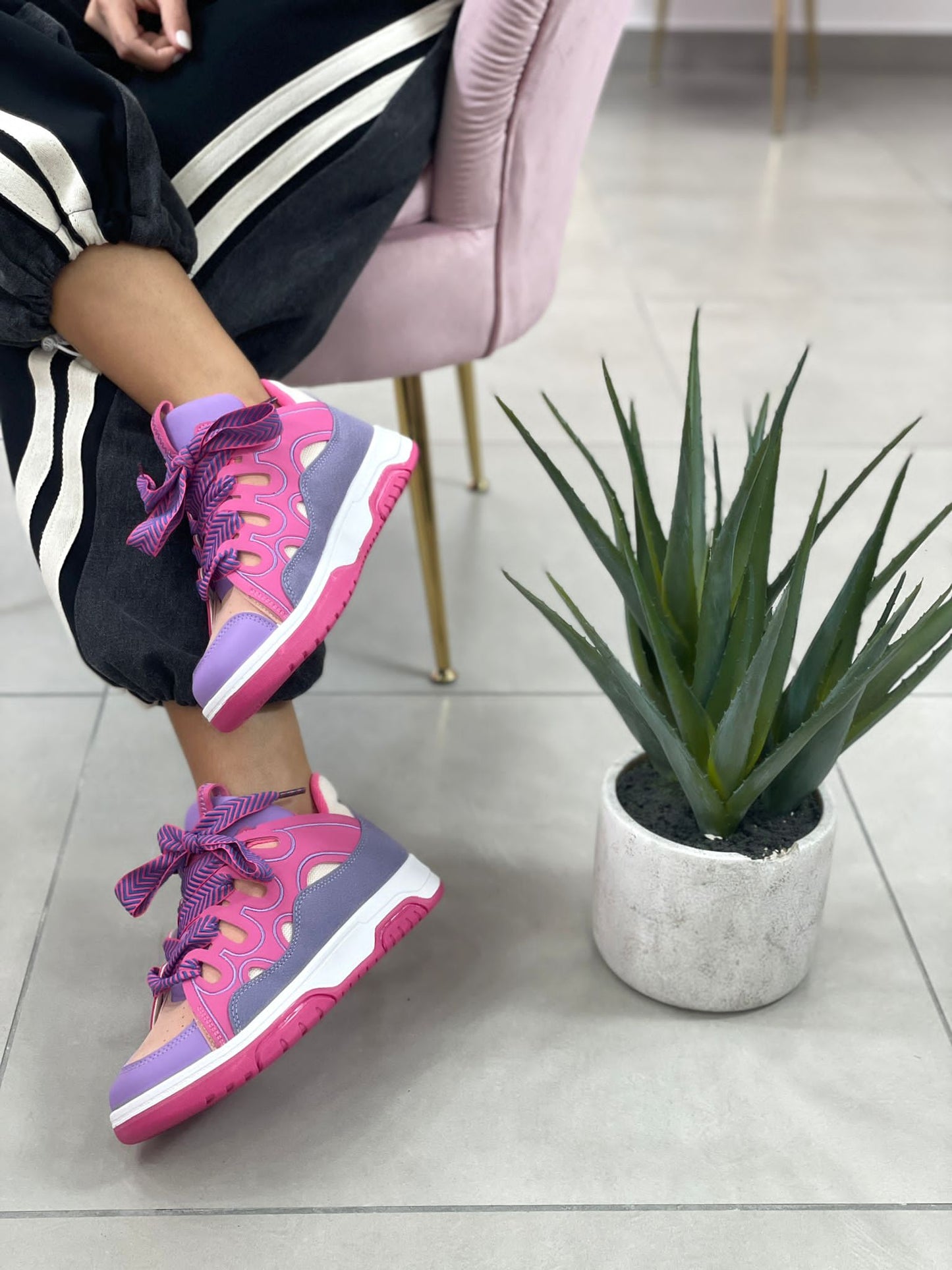 SNEAKERS LACCIO DOPPIO