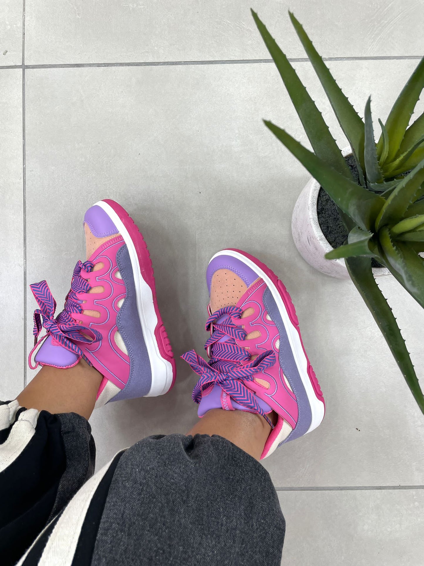 SNEAKERS LACCIO DOPPIO